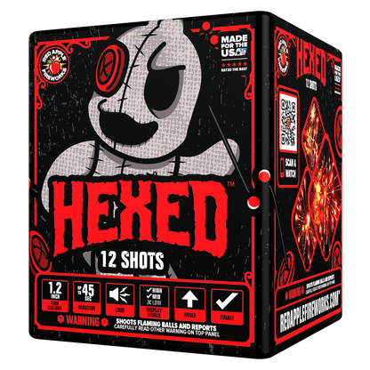 Hexed™ 48 Shot Standard Aerial Finale Sets®