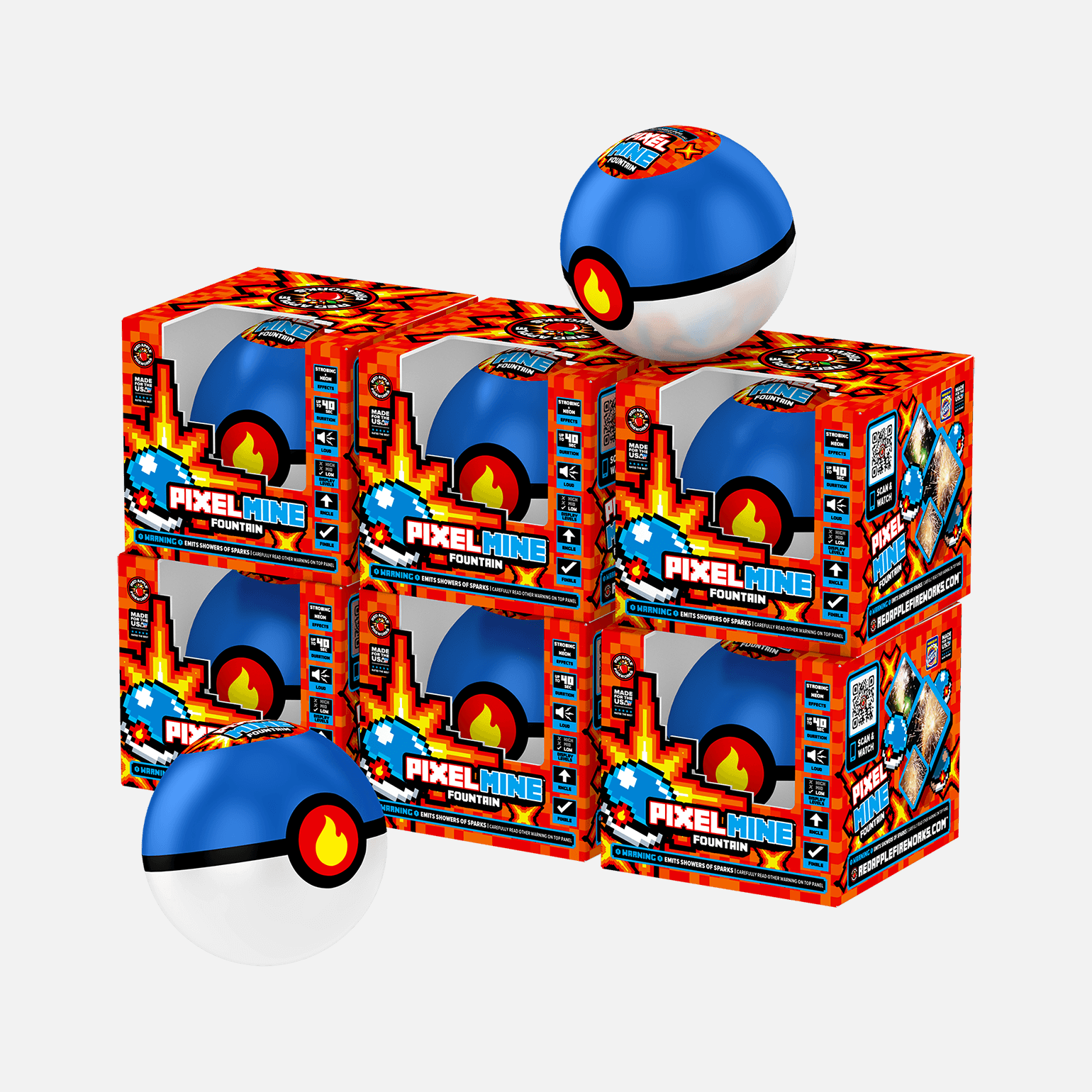 Pixel Mine™ Standard Fountains Standard Fountains