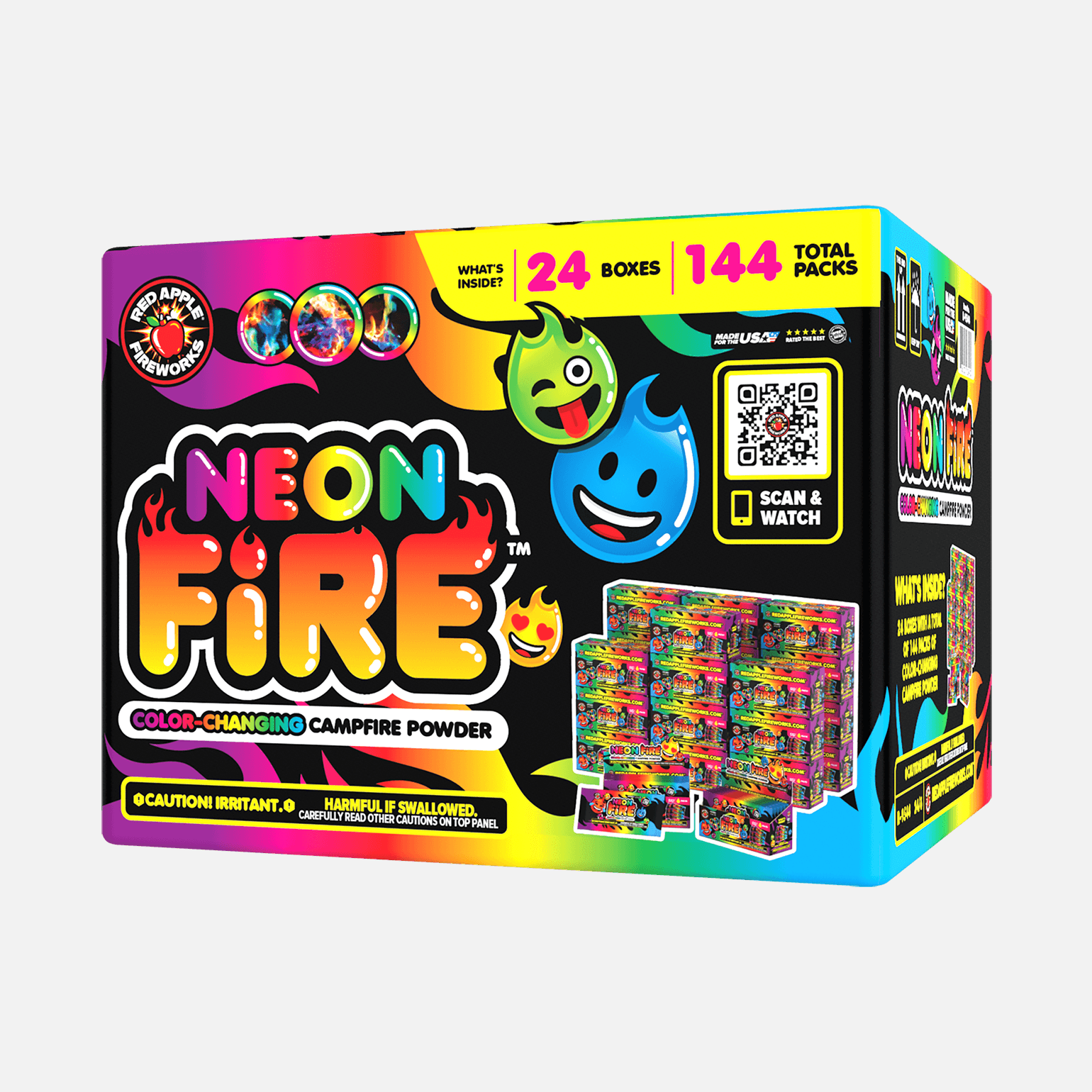 Neon Fire Color Changing Campfire Powder