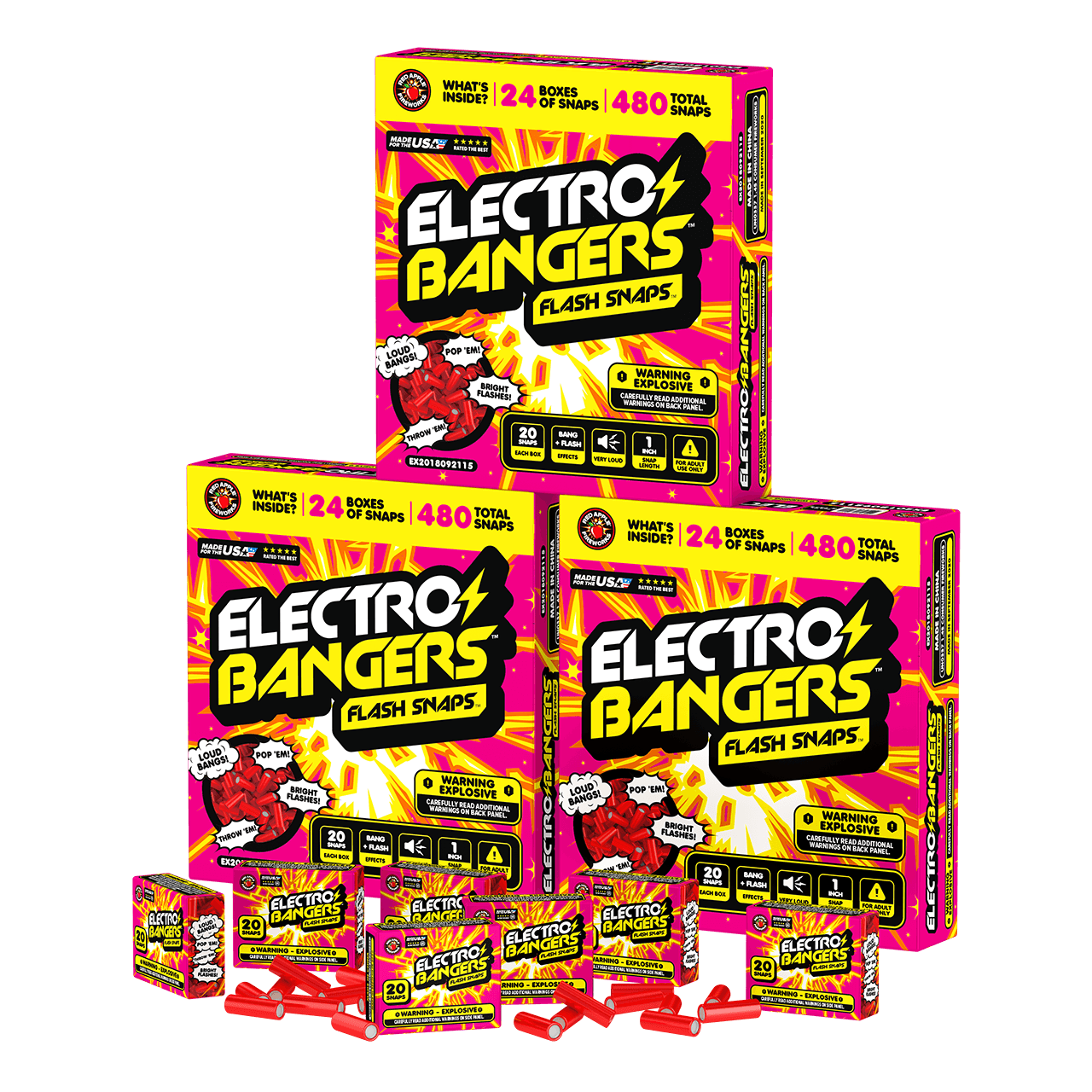Electro Bangers™ Flash Snaps