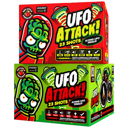 UFO Attack!™ XL® Aerial Finale Set® with Flying UFOs!