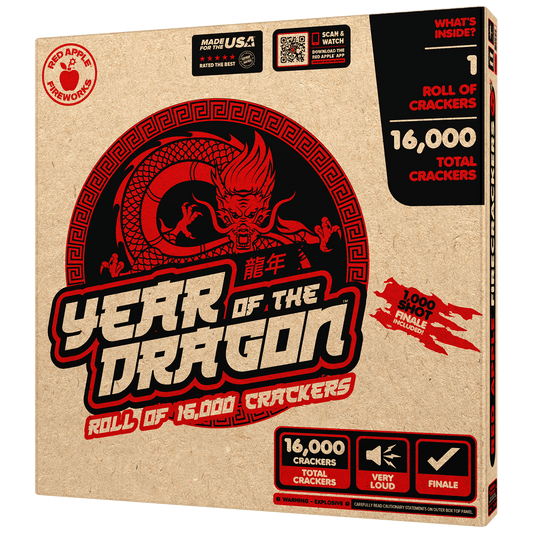 Year of the Dragon™ Roll of 16,000 Firecrackers