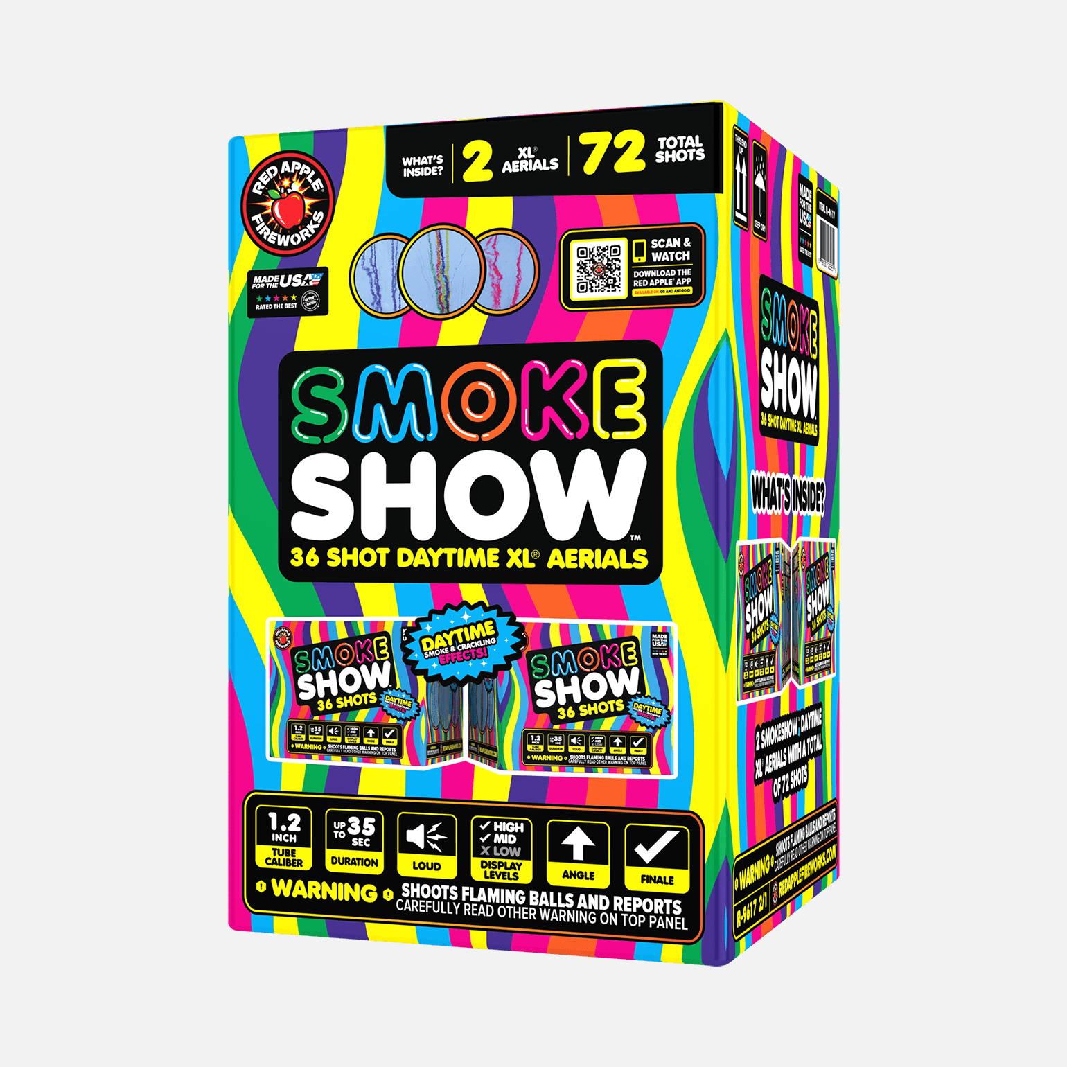 Buy Smokeshow™ 36 Shot Daytime XL® Aerial Fireworks Online