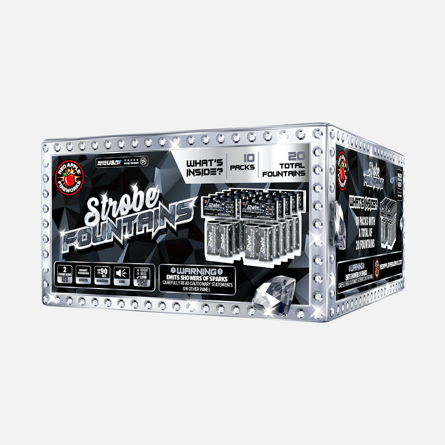 Strobe Fountains Standard Fountains