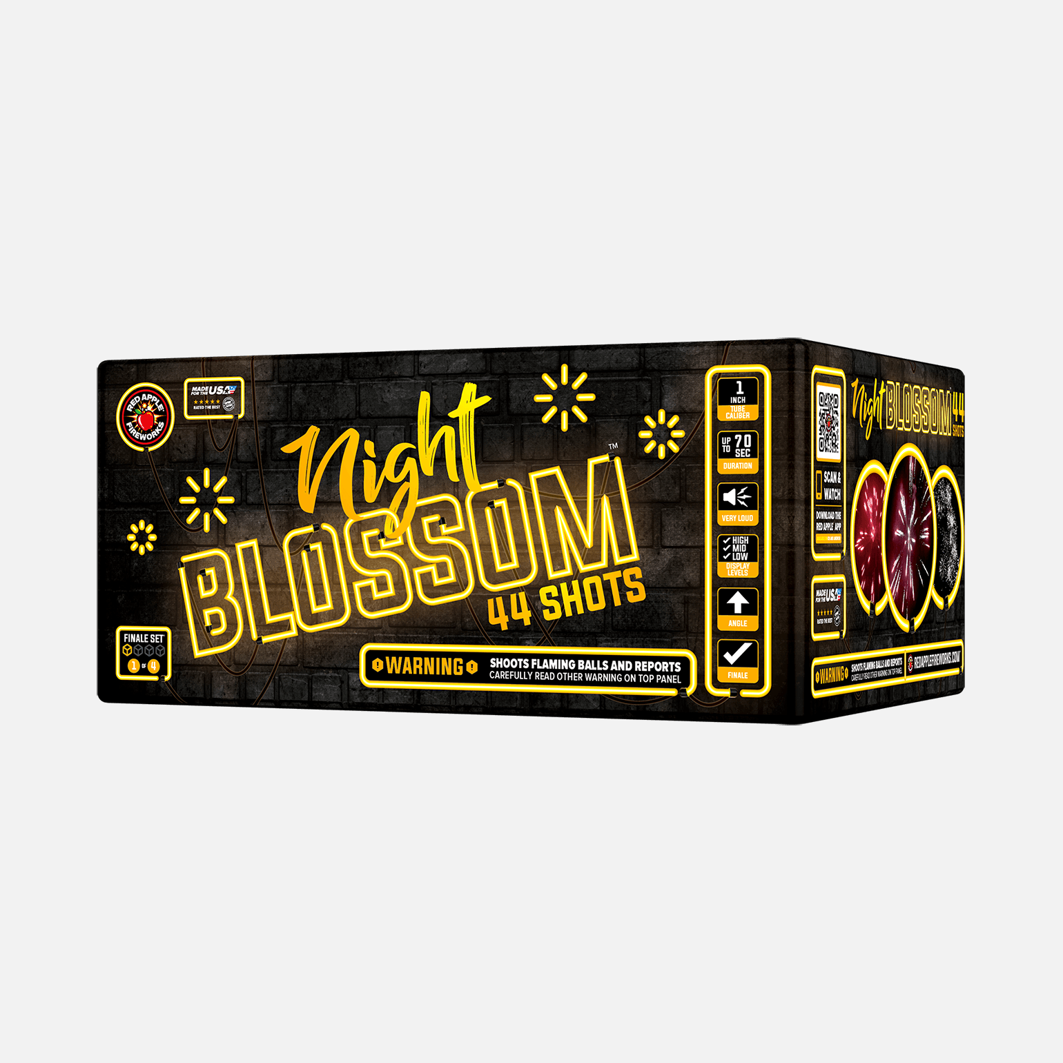 Night Blossom™ 176 Shot XL® Aerial Finale Set® XL® Finale Sets® (Up to 2000 Grams)