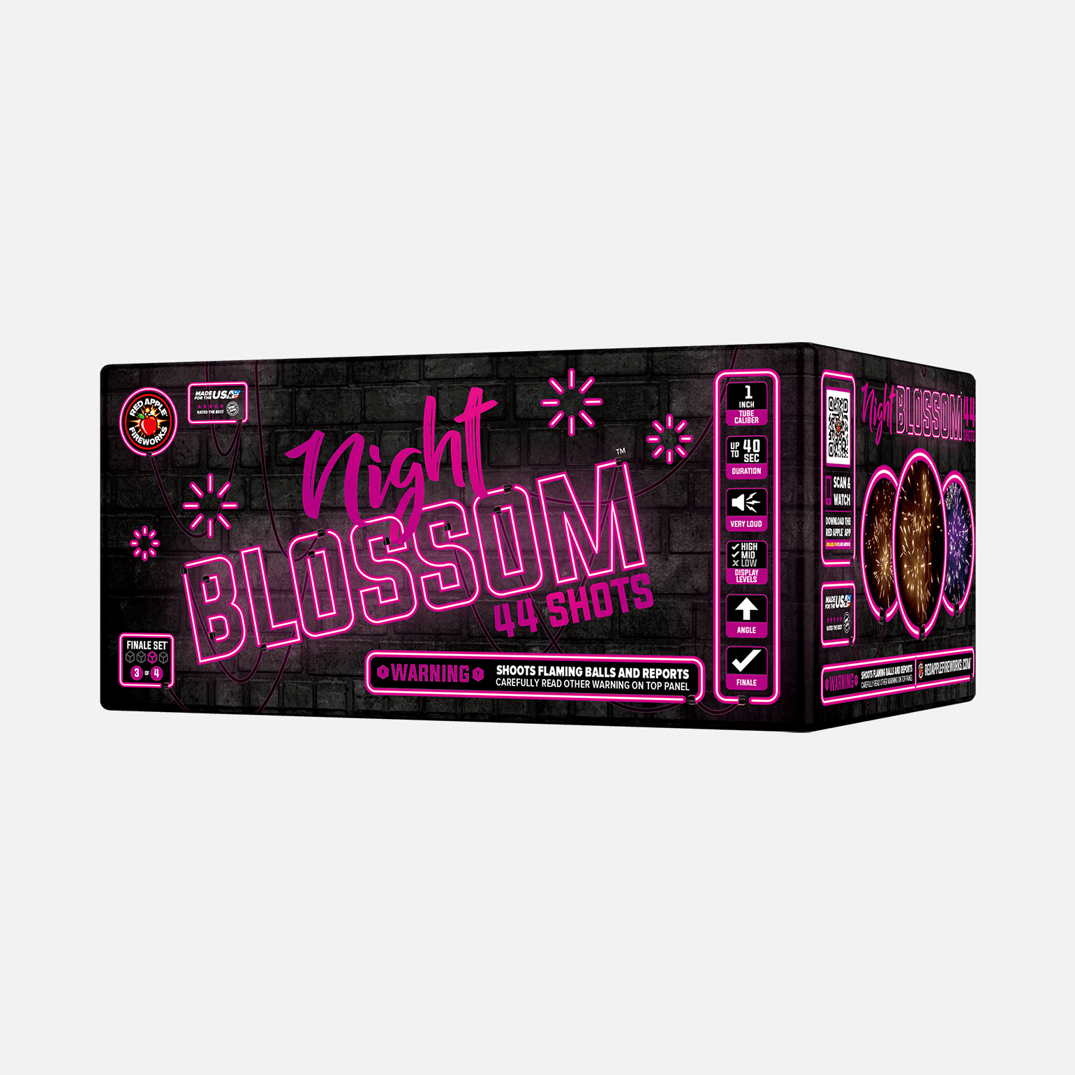 Night Blossom™ 176 Shot XL® Aerial Finale Set® XL® Finale Sets® (Up to 2000 Grams)