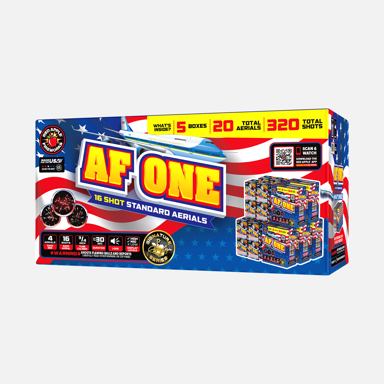 アッキー AF One 16-Shots Standard Aerials