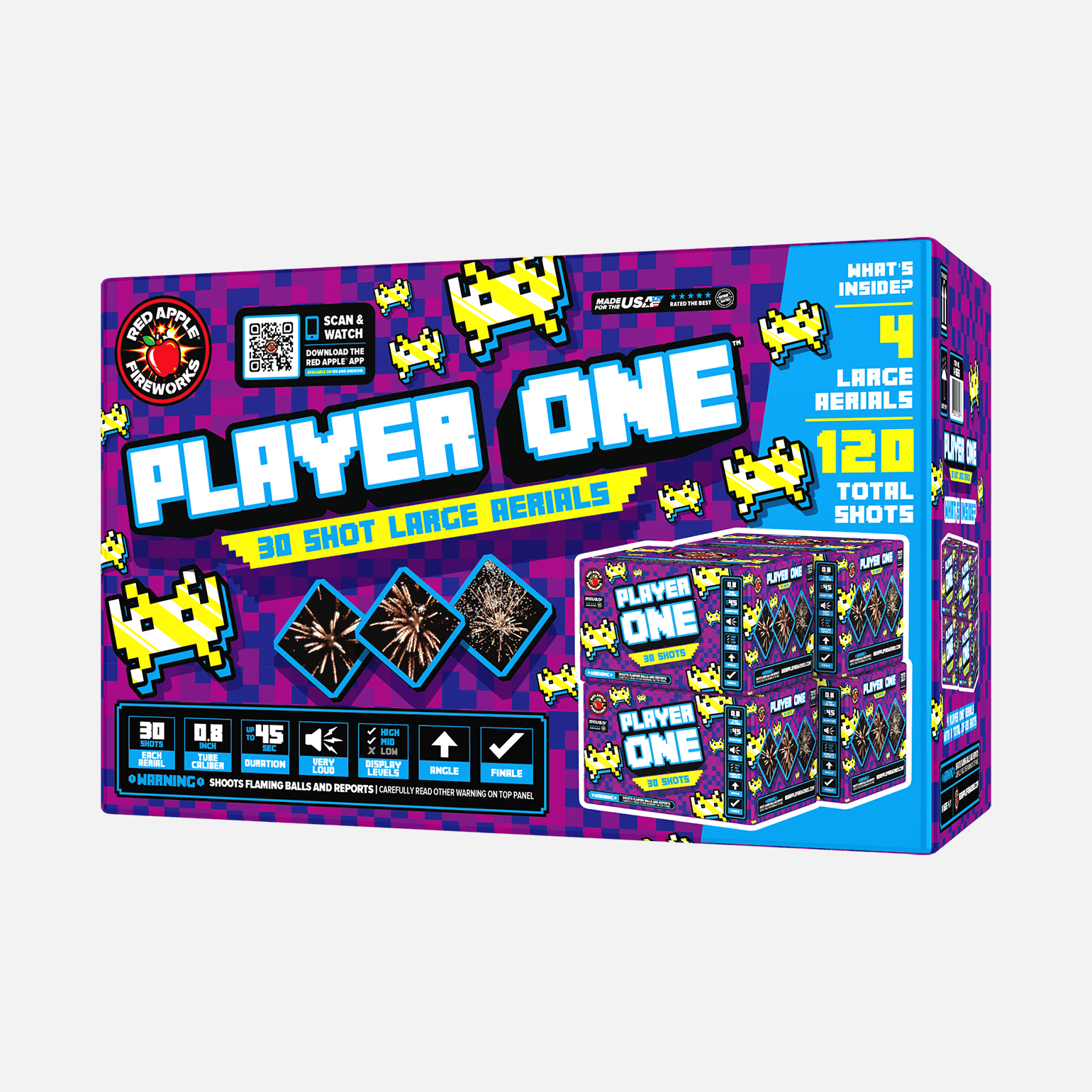 Buy Shop Player One™ 30 Shot Large Aerial Fireworks Online