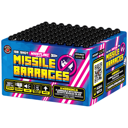 100 Shot Whistling Missile Barrages™