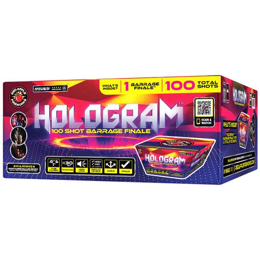 Hologram® 100 Shot Barrage Finale™