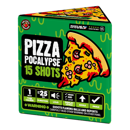 Pizza-Pocalypse™ 90 Shot Standard Aerial Finale Sets®