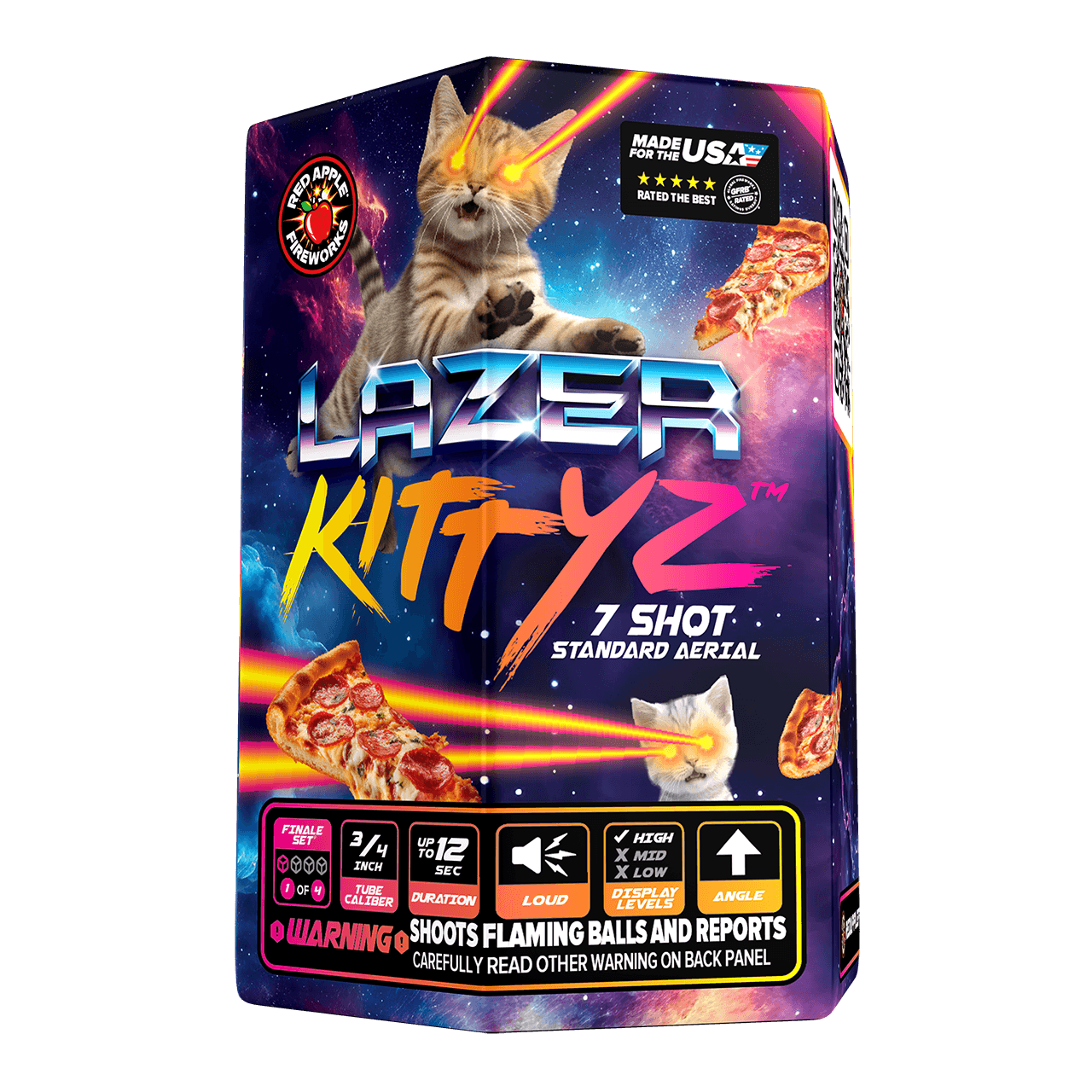 Lazer Kittyz™ 28 Shot Standard Aerial Finale Sets®