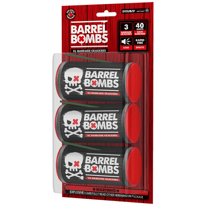 Barrel Bombs® XL® Barrage Crackers