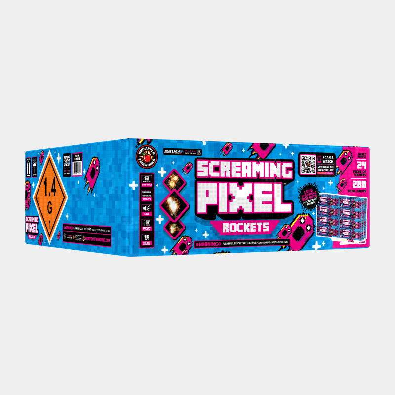 Screaming Pixel™ Rockets Standard Rockets