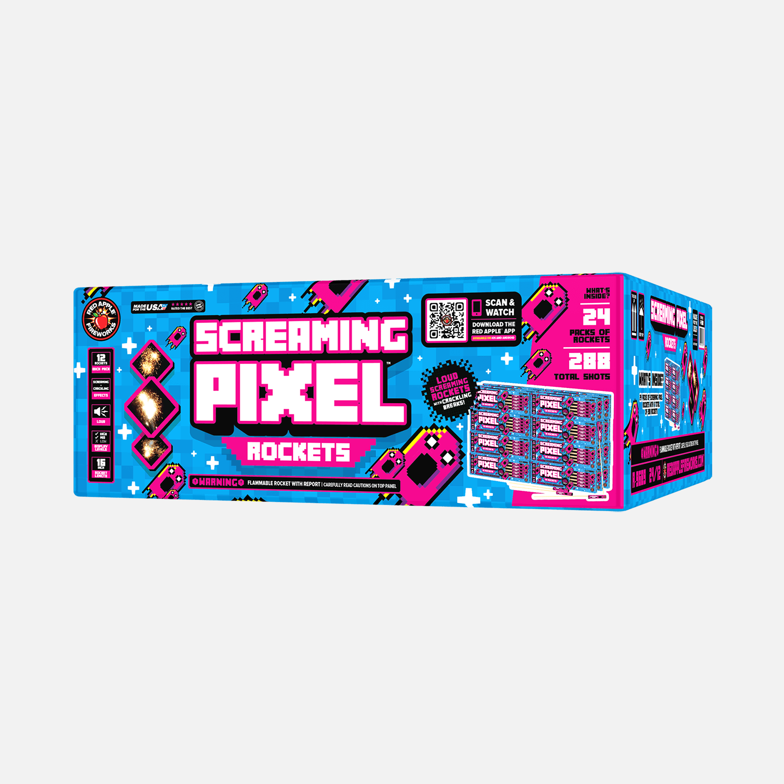 Buy Screaming Pixel™ Rocket Fireworks Online