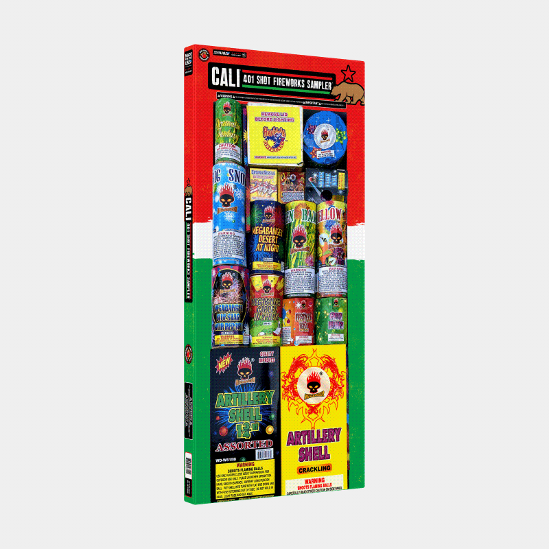 Buy Cali™ 401 Shot Fireworks Sampler® Online