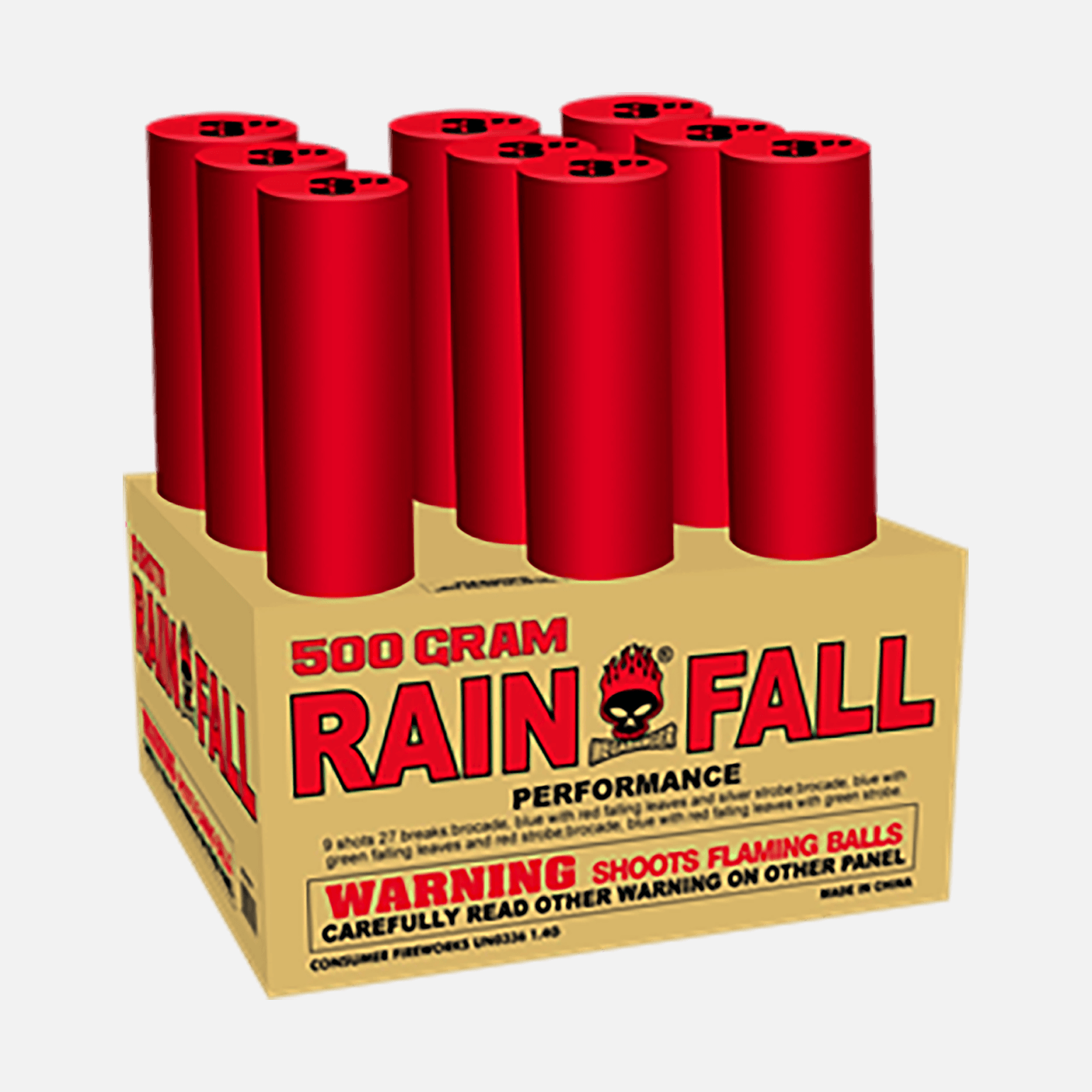 Rain Fall Shell Cakes