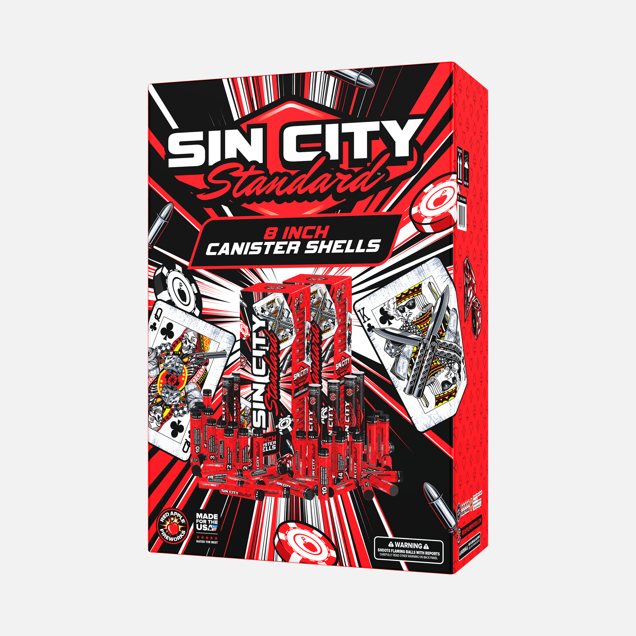 Shop Sin City Standard™ 8 Inch Canister Shells Online