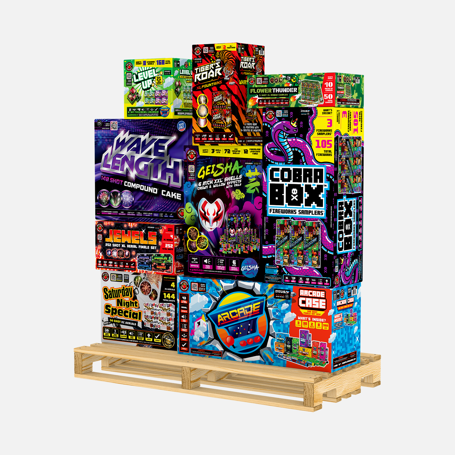 The Kaboom Kartel™ Party Pallet Sampler®