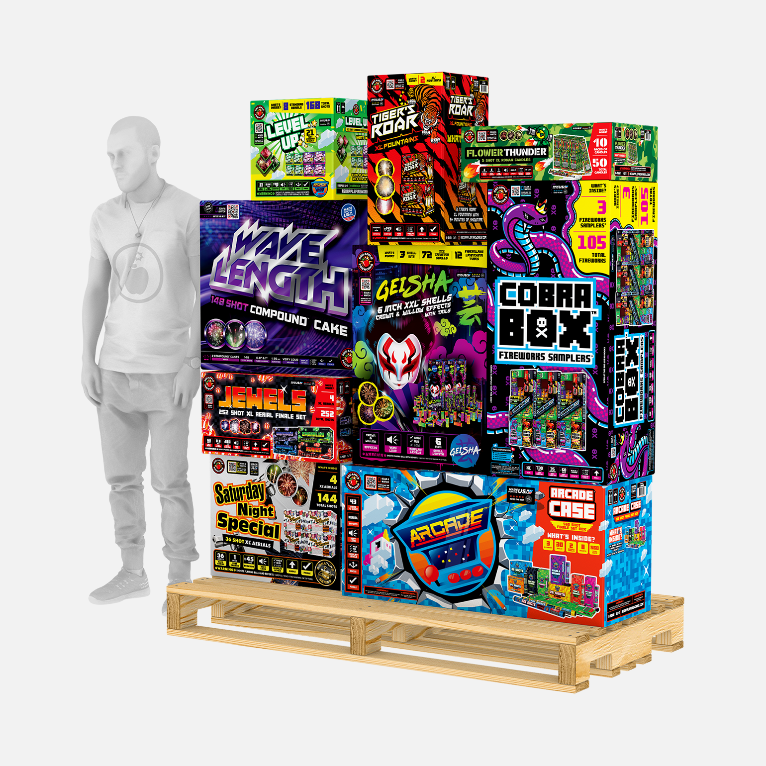 The Kaboom Kartel™ Party Pallet Sampler®