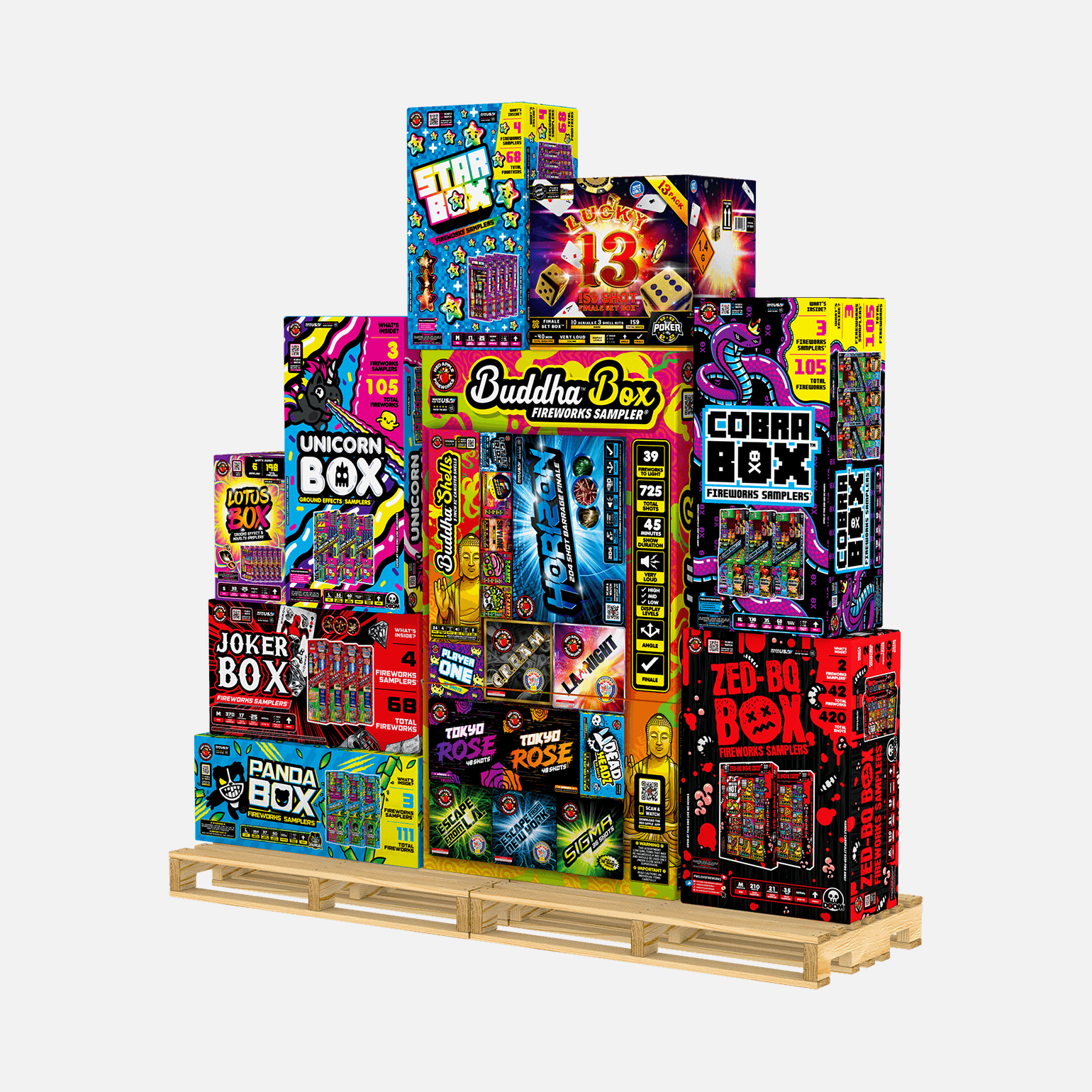 Top Samplers™ Party Pallet Sampler®