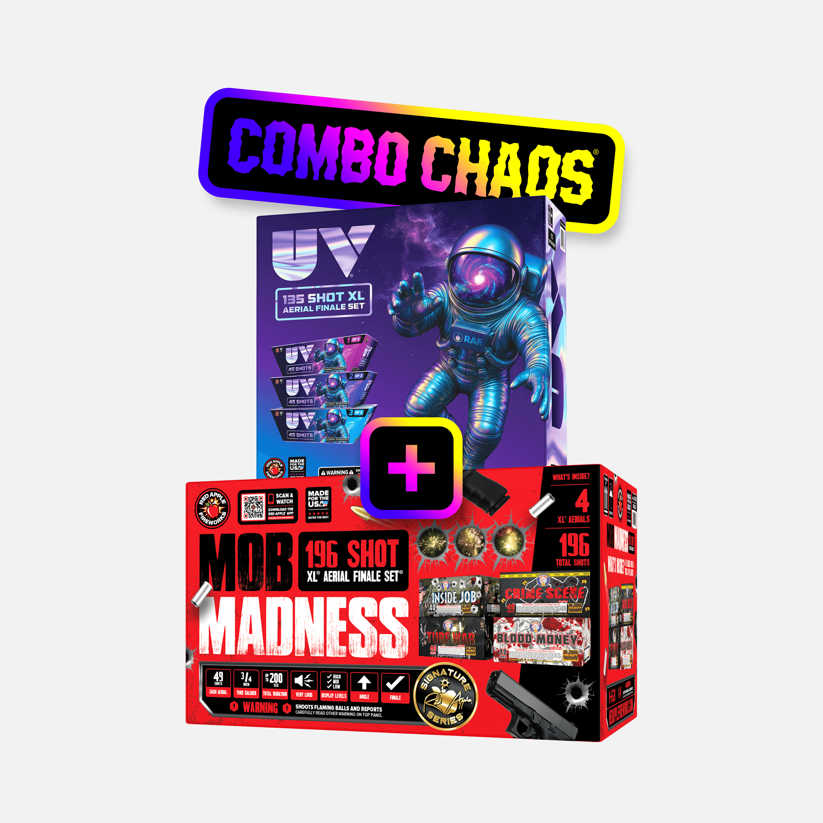 UV 135 shot + Mob Madness