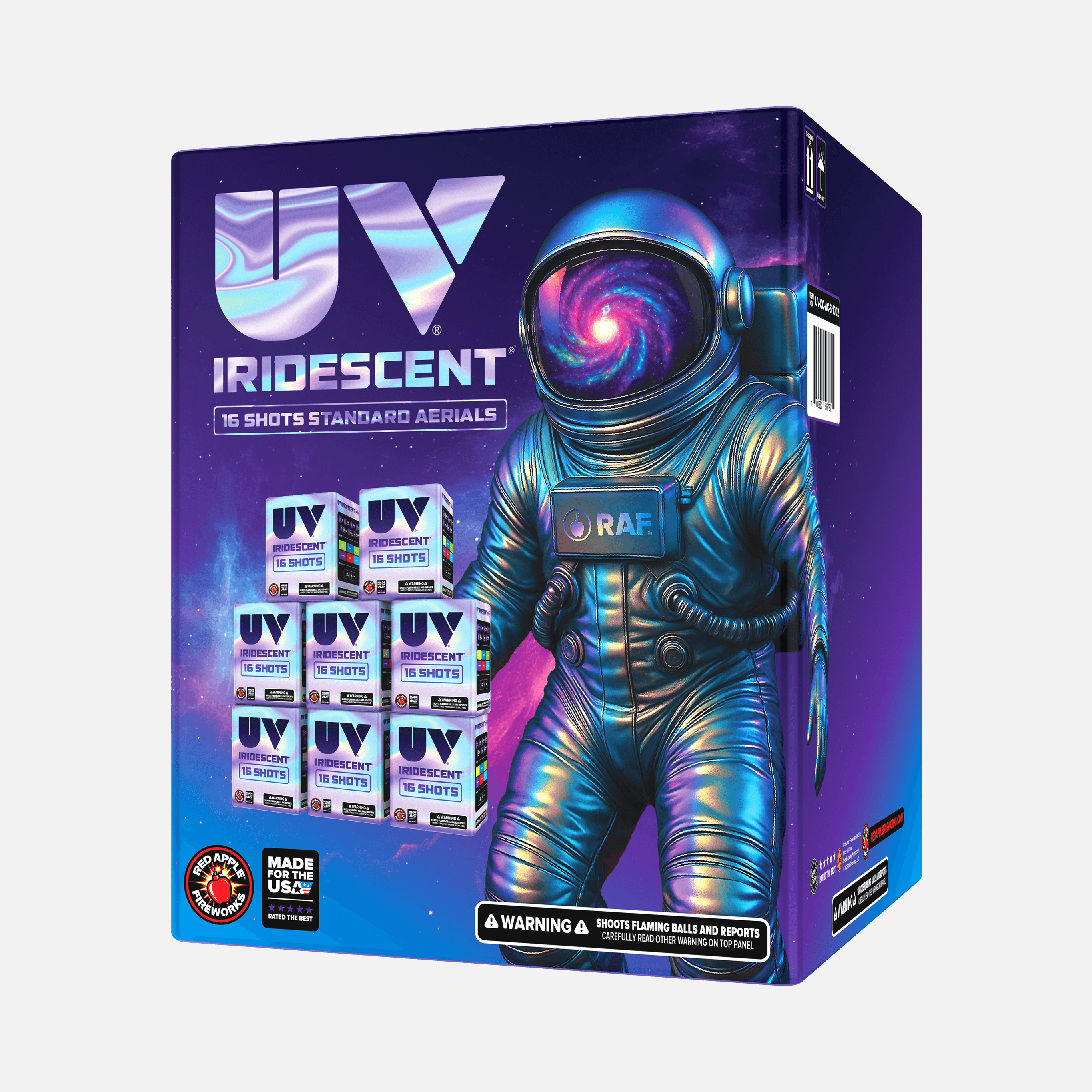 UV® Iridescent™ 16 Shots Standard Aerials