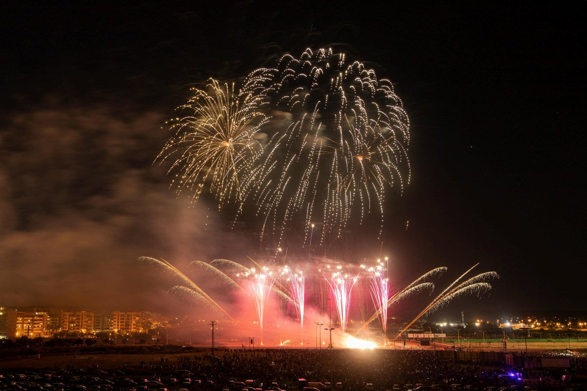 how far can you hear fireworks