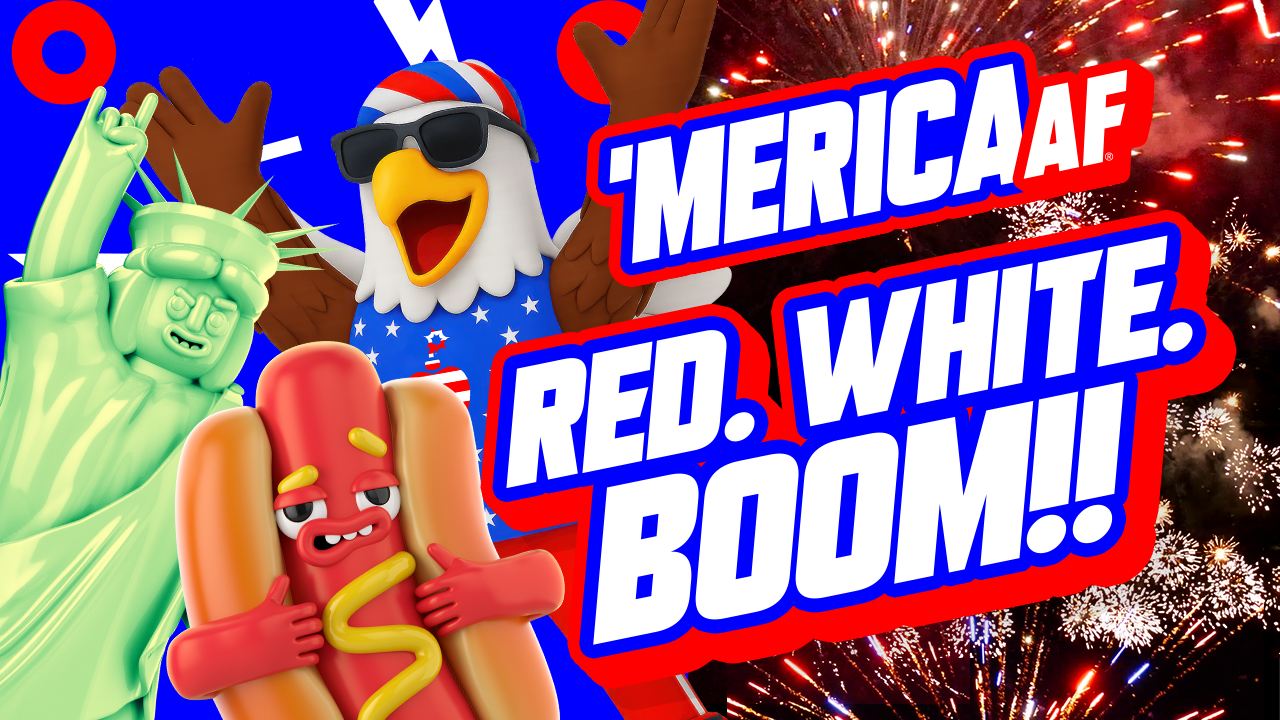 250 Years of Freedom: Build the Ultimate 'Merica AF® Sky Puke Show
