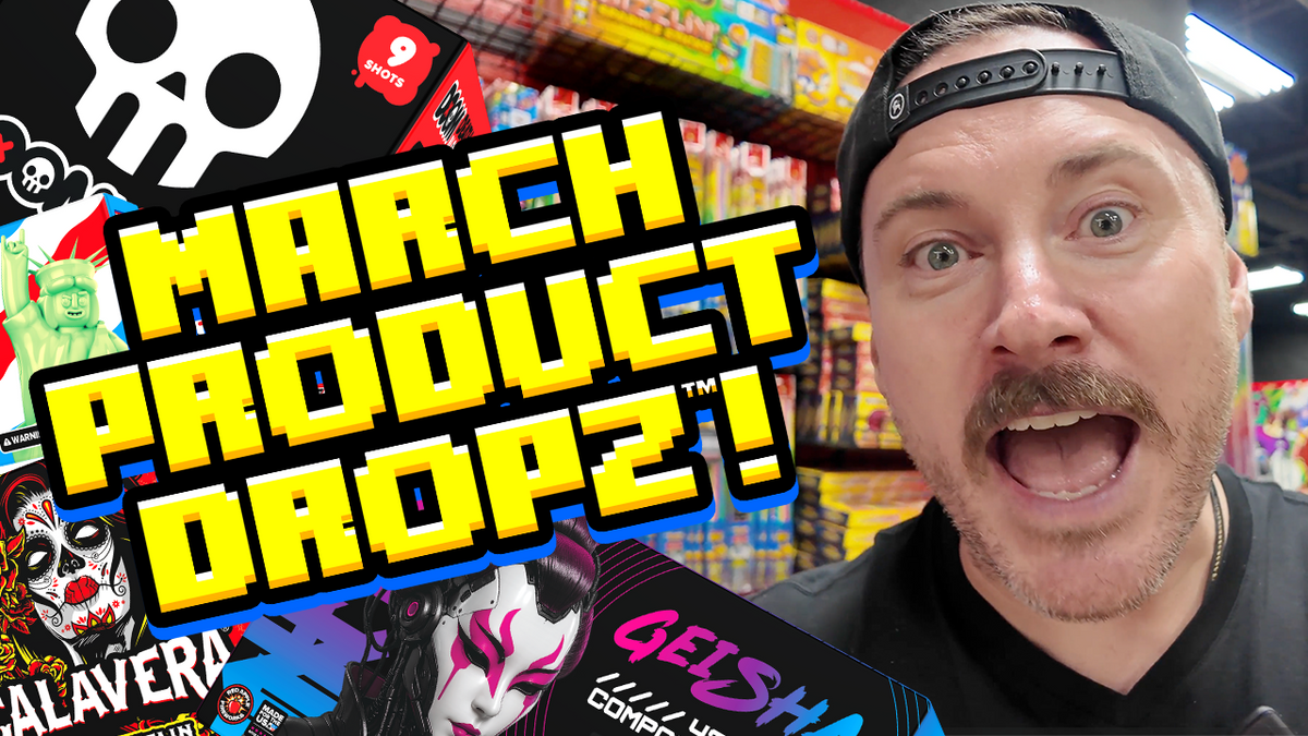 NEW 2026 FIREWORKS! March Product Dropz® 🪂