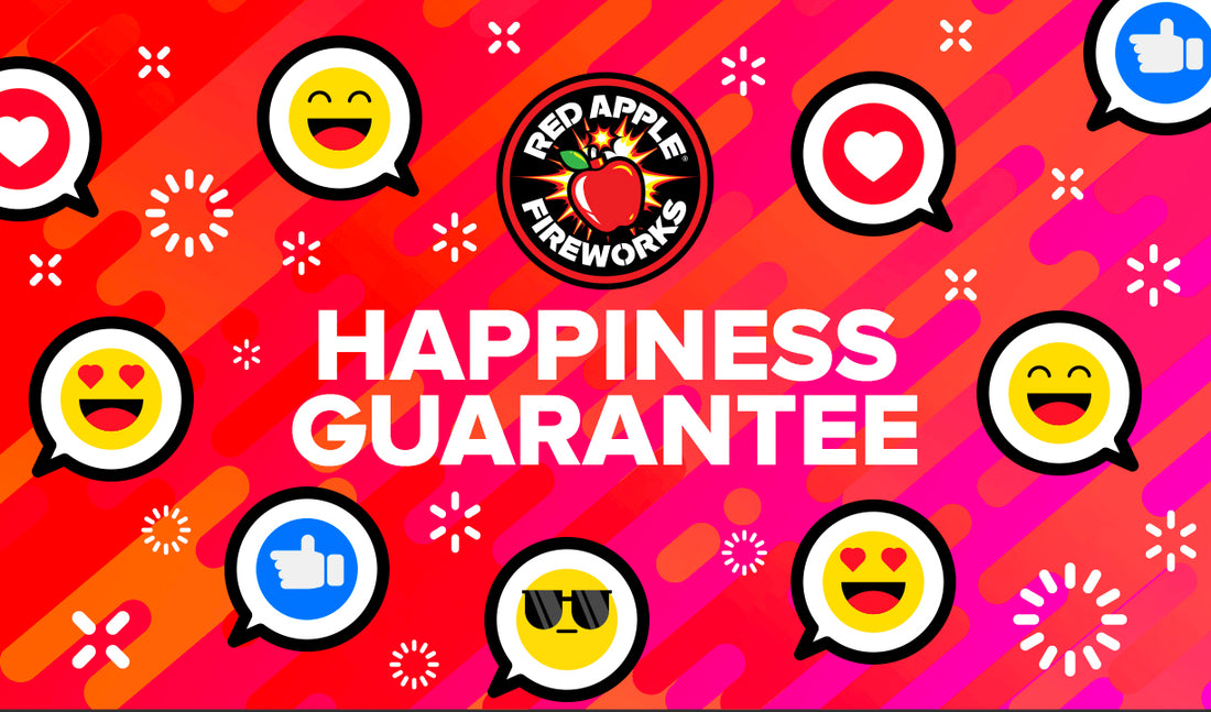 Happiness Guarantee at Red Apple®!