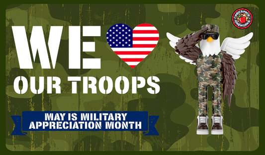 MAY IS MILITARY APPRECIATION MONTH!