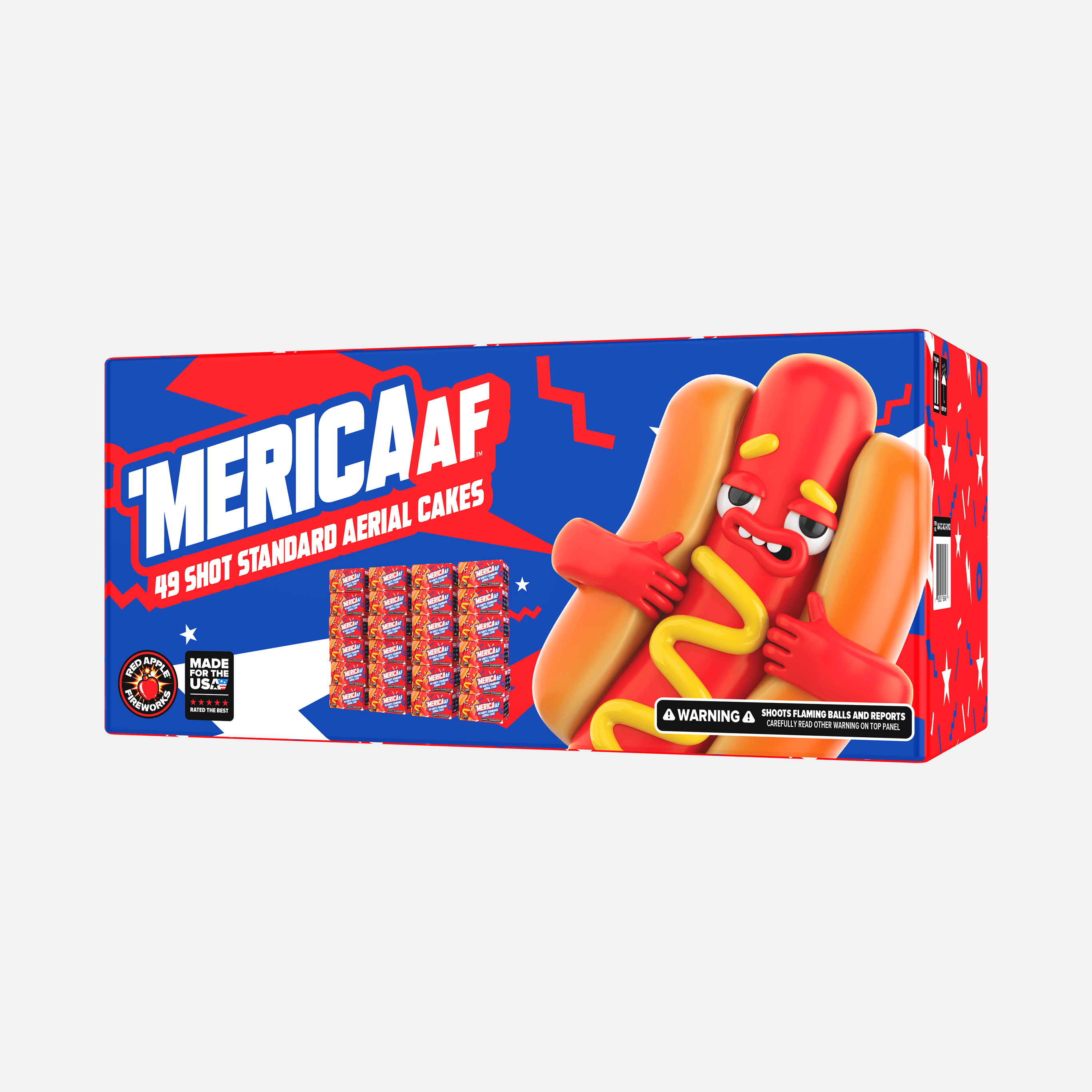 'MERICA AF™ 49 Shot Standard Aerial Cakes