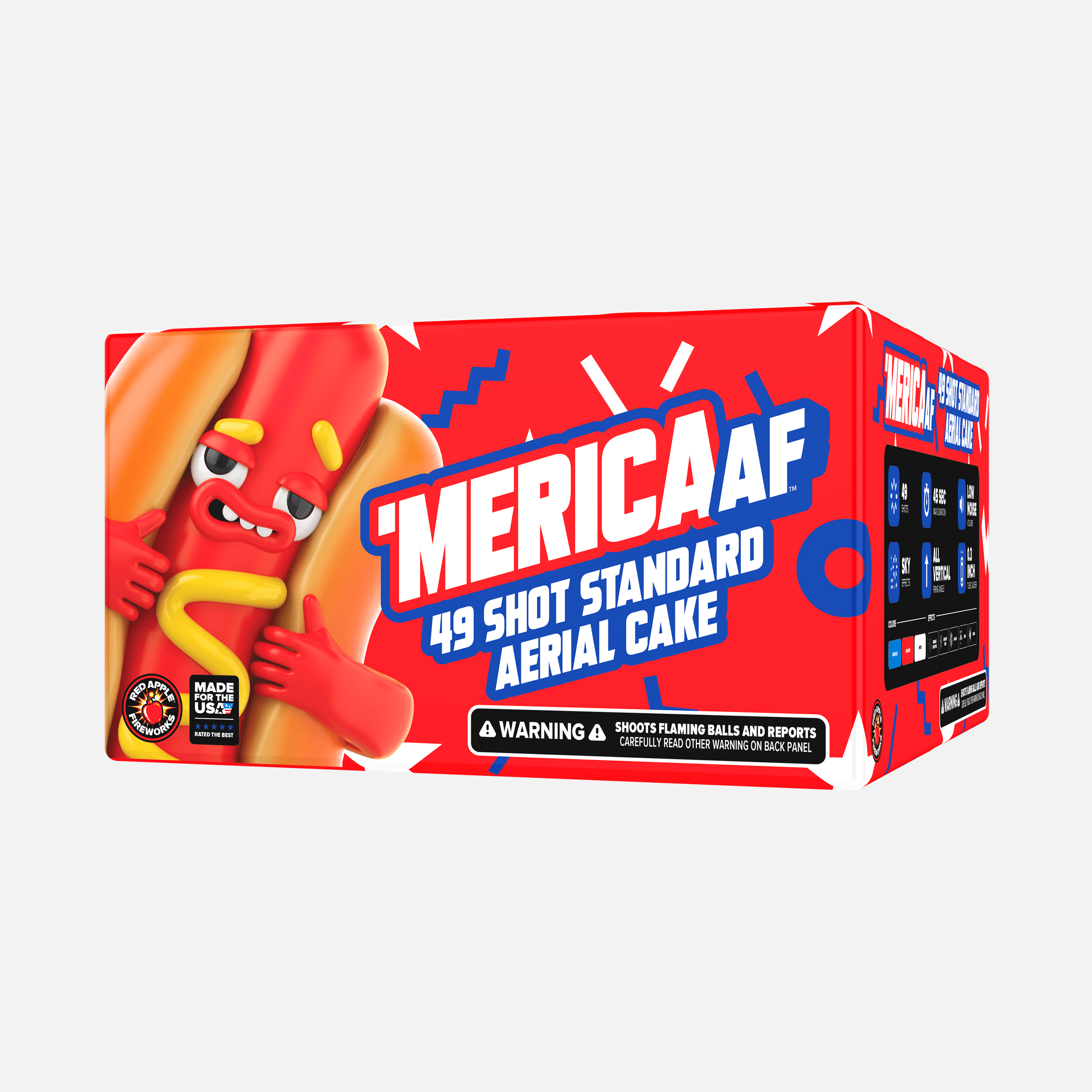 'MERICA AF™ 49 Shot Standard Aerial Cakes