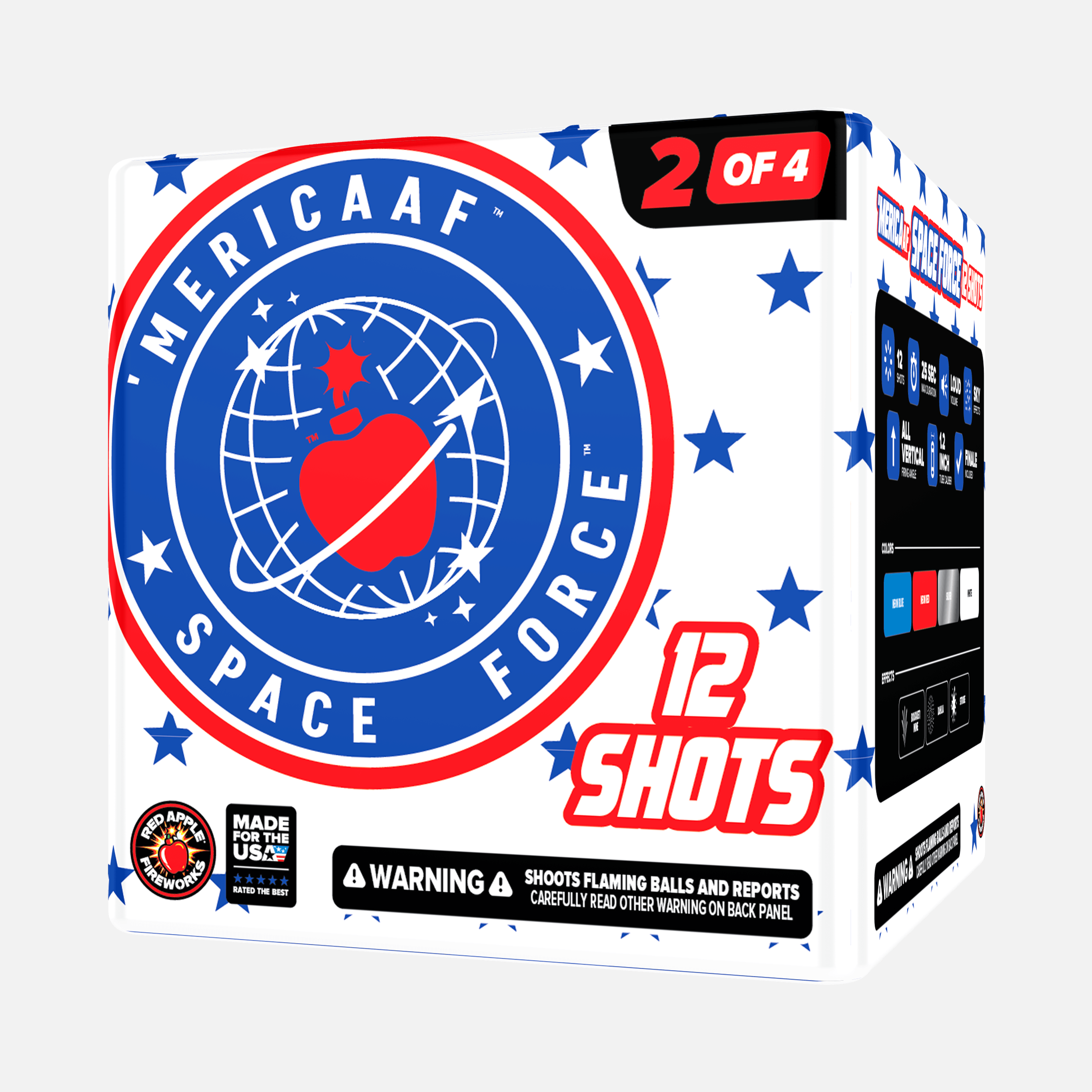 'MERICA AF™ Space Force™ 48 Shots Standard Aerial Finale Sets®