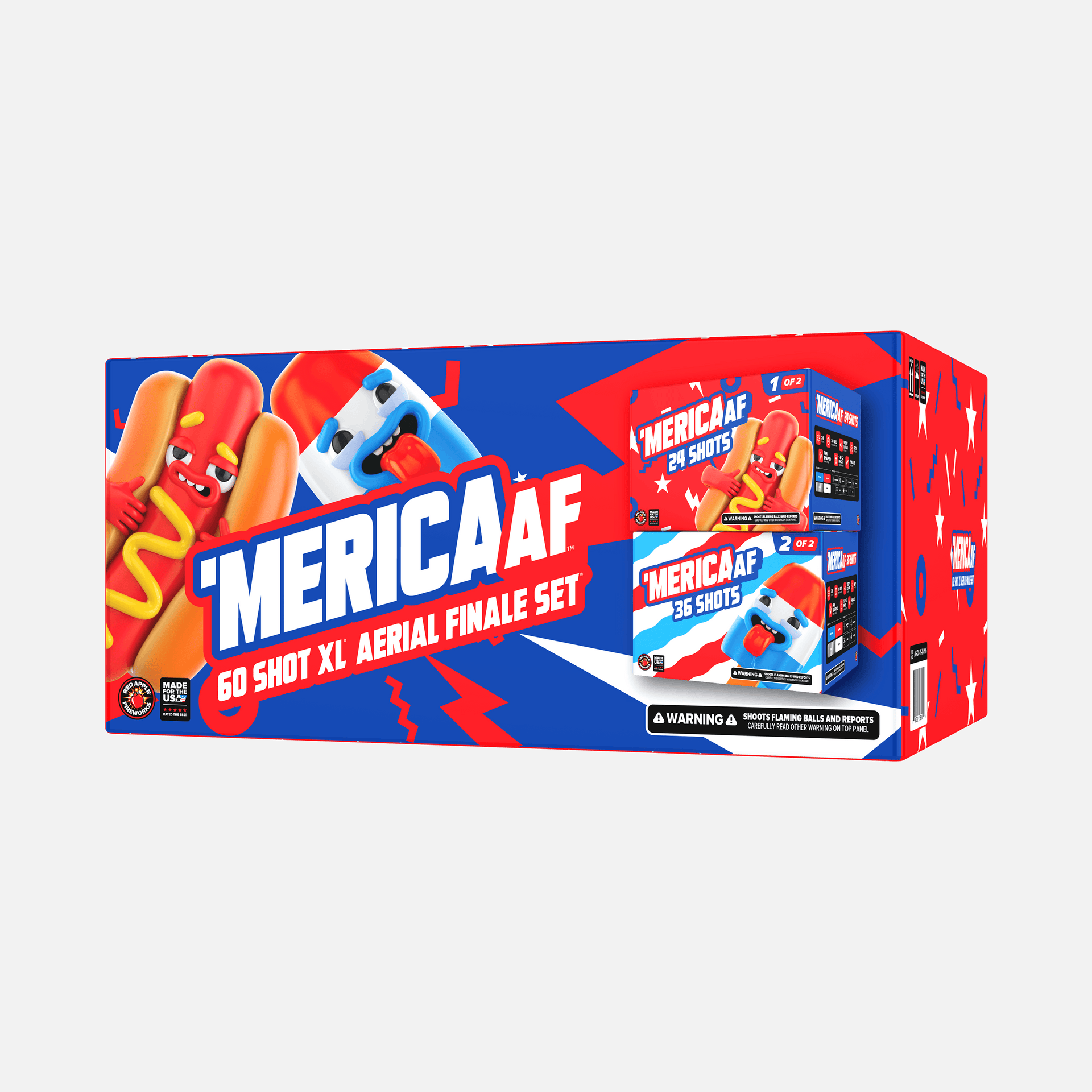 Shop 'MERICA AF 60 Shot XL® Aerial Finale Set® Online