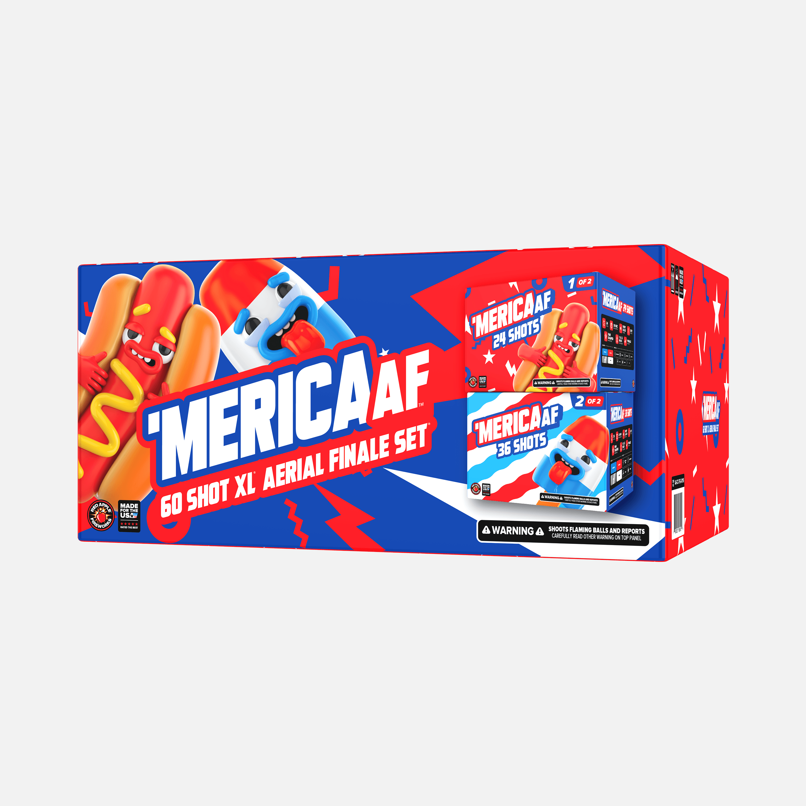 'MERICA AF 60 Shot XL® Aerial Finale Set®