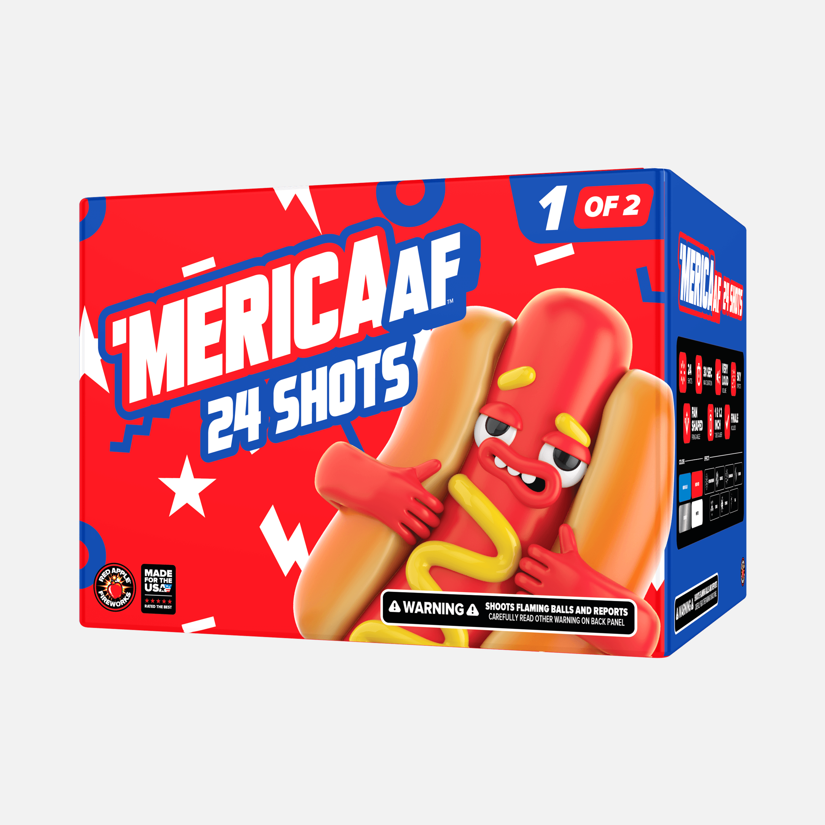 'MERICA AF 60 Shot XL® Aerial Finale Set®