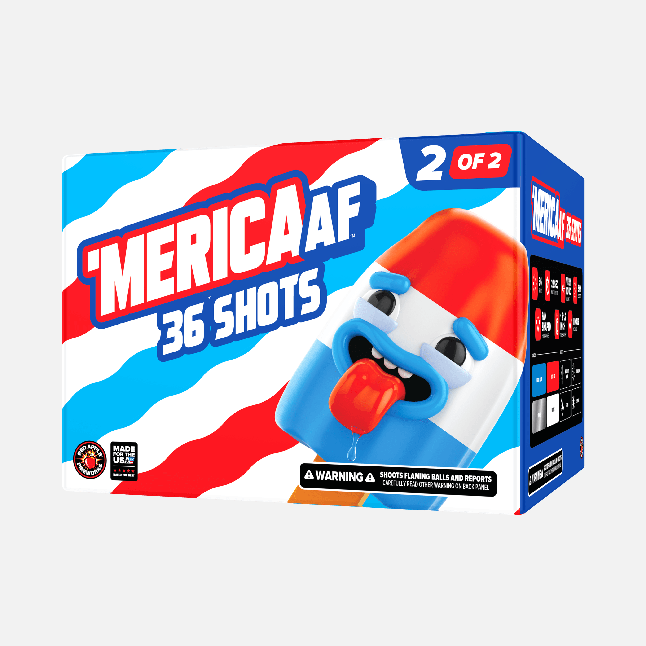 'MERICA AF 60 Shot XL® Aerial Finale Set®