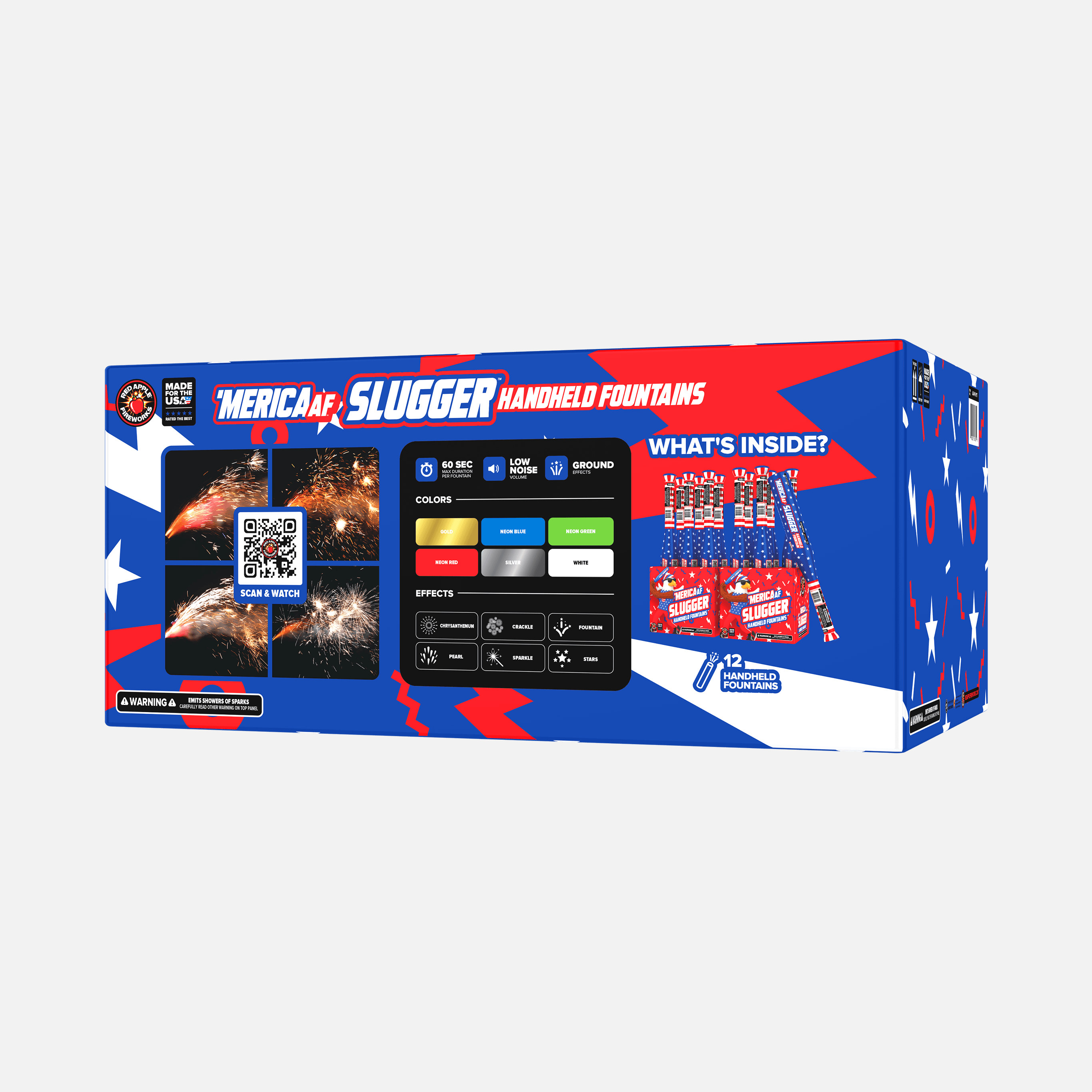 'MERICA AF® Slugger™ Handheld Fountains