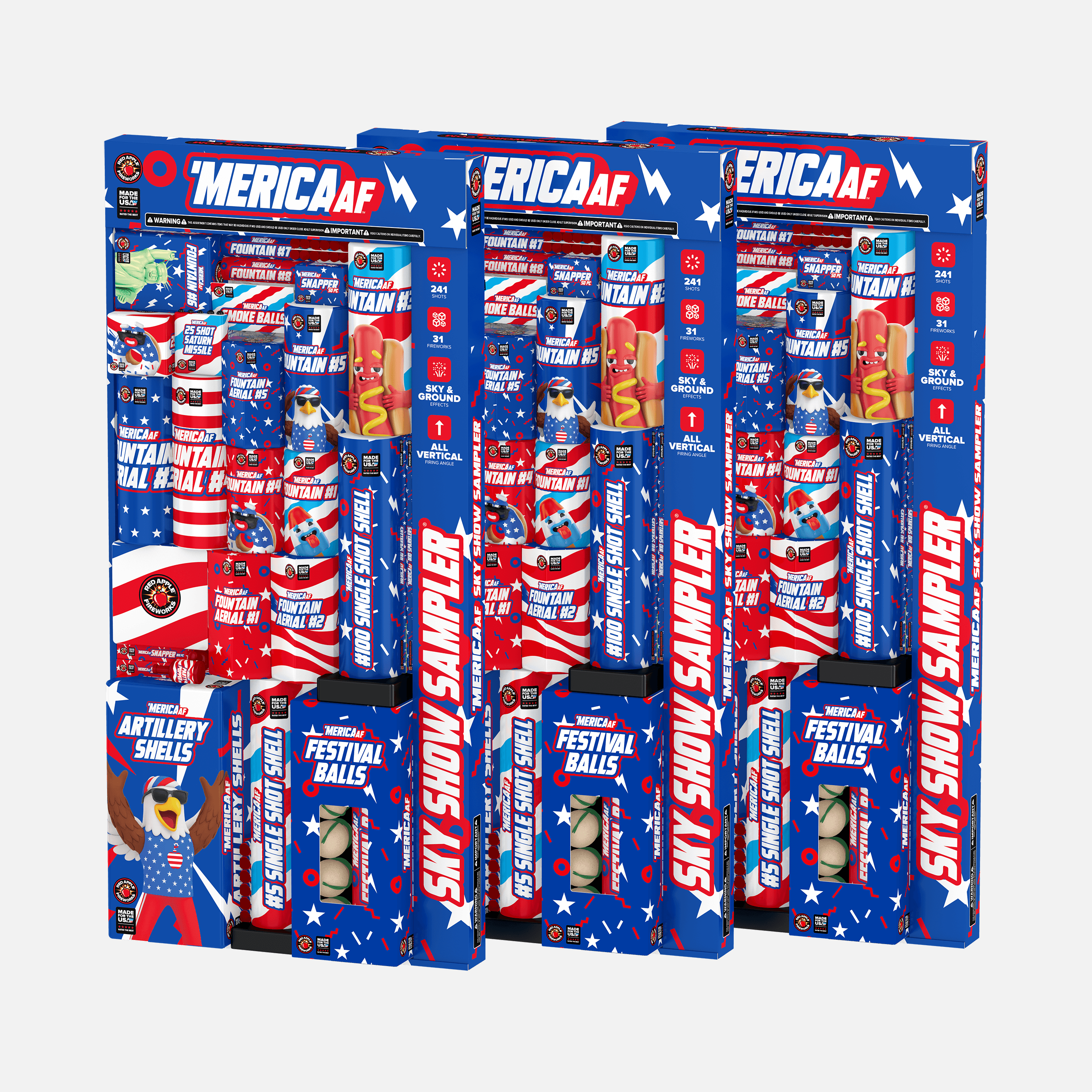 ‘Merica AF™ Sky Show Sampler®