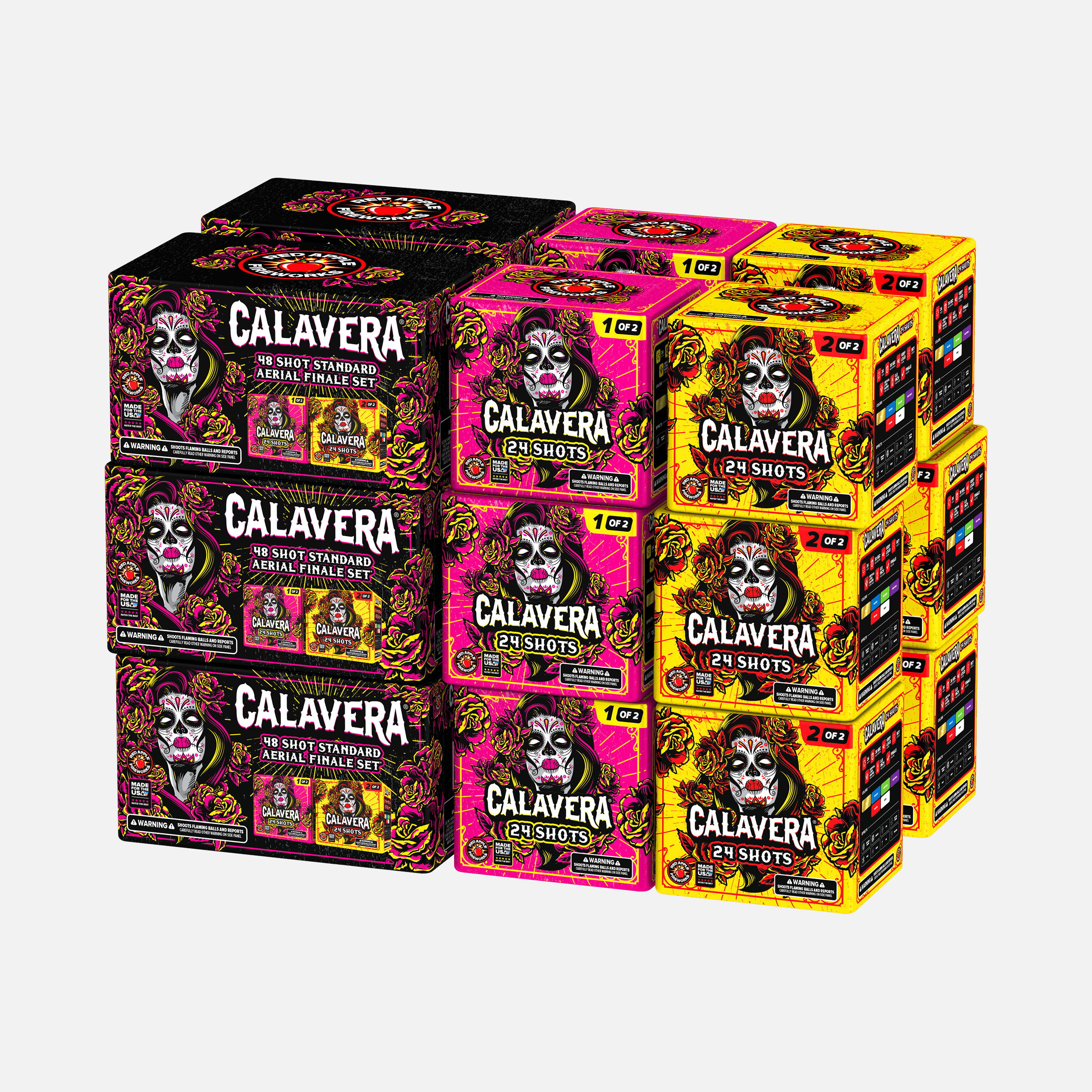 Calavera® 48 Shot Standard Aerial Finale Sets®