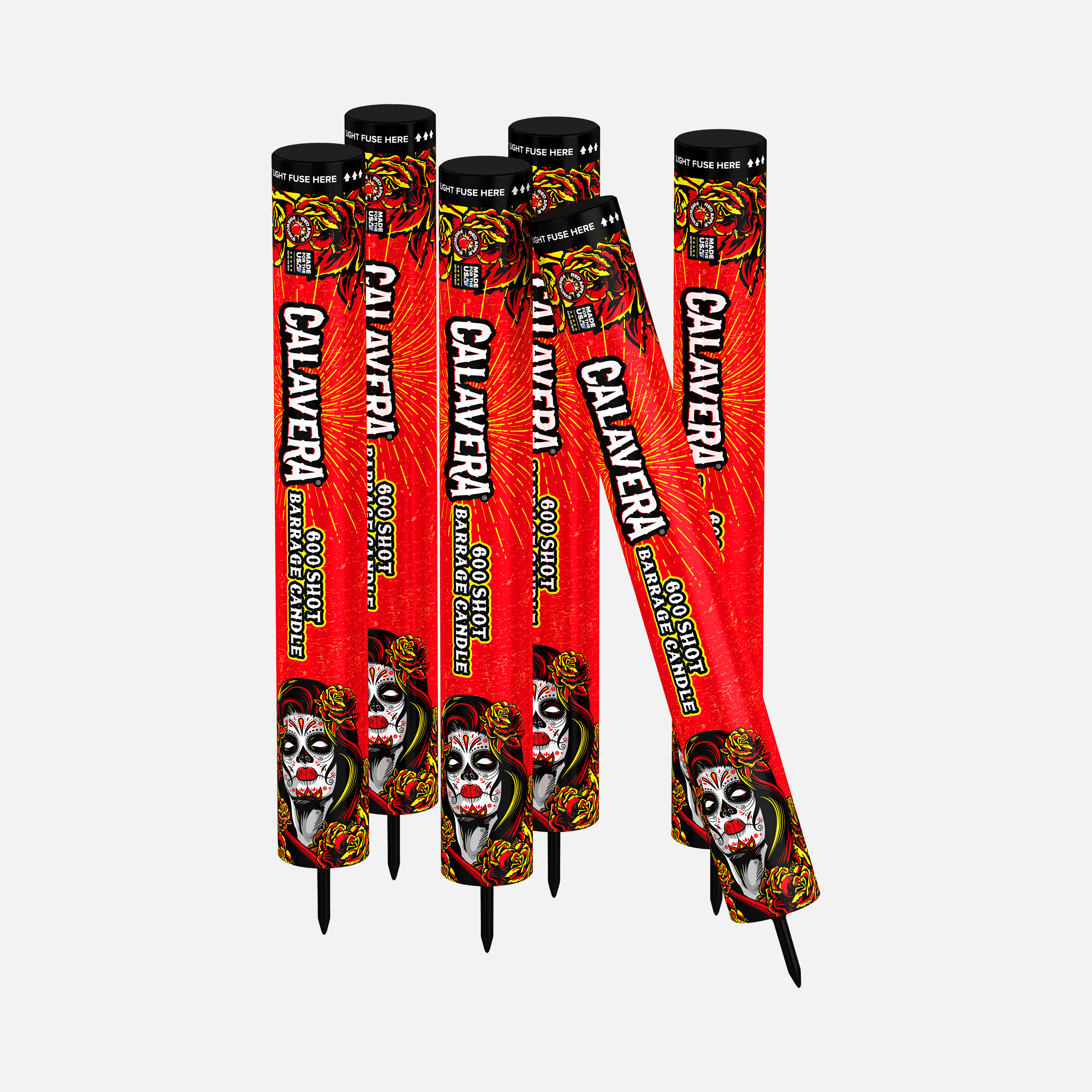 Calavera® 600 Shot Barrage Candles
