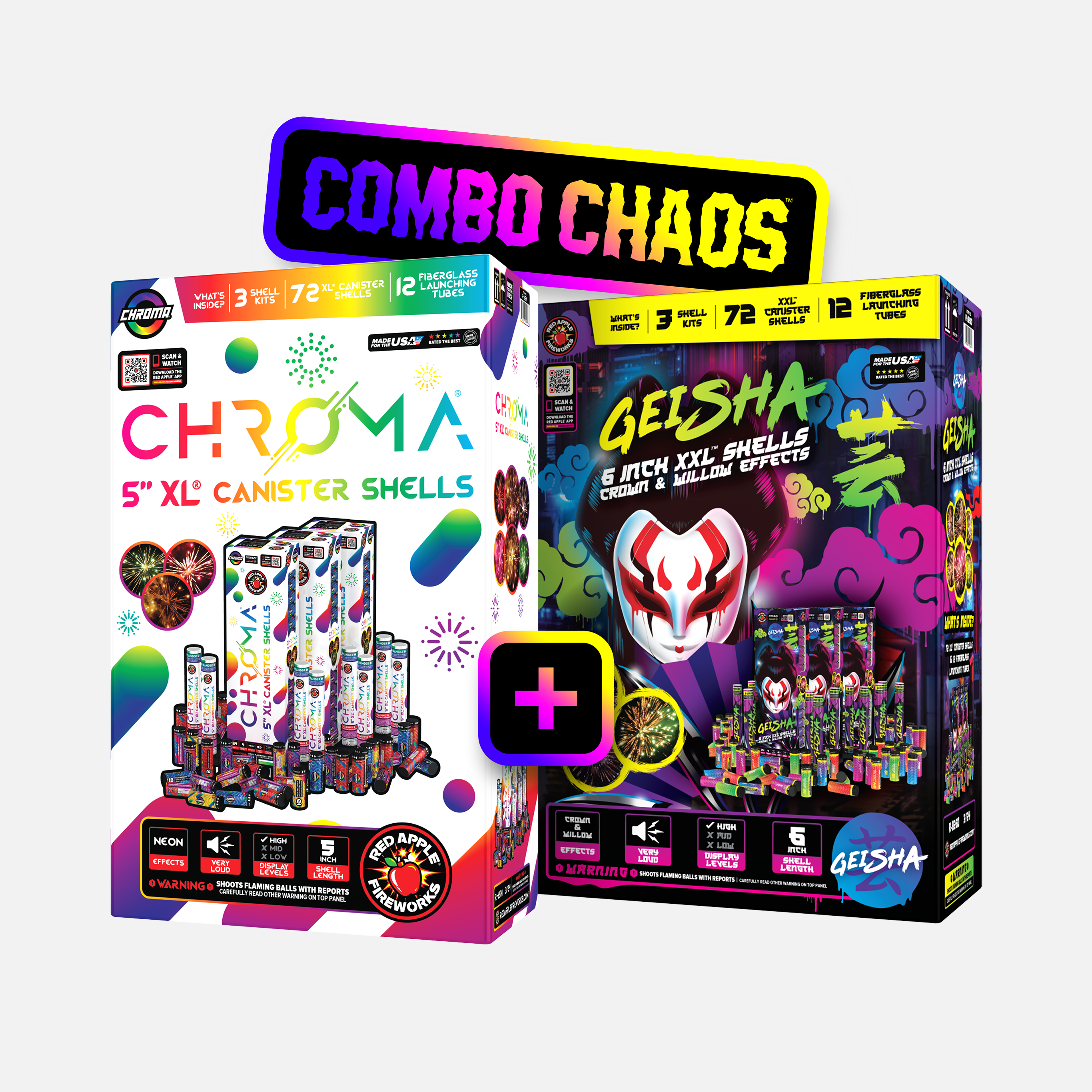 Canister Shell Combo (Chroma+Geisha)