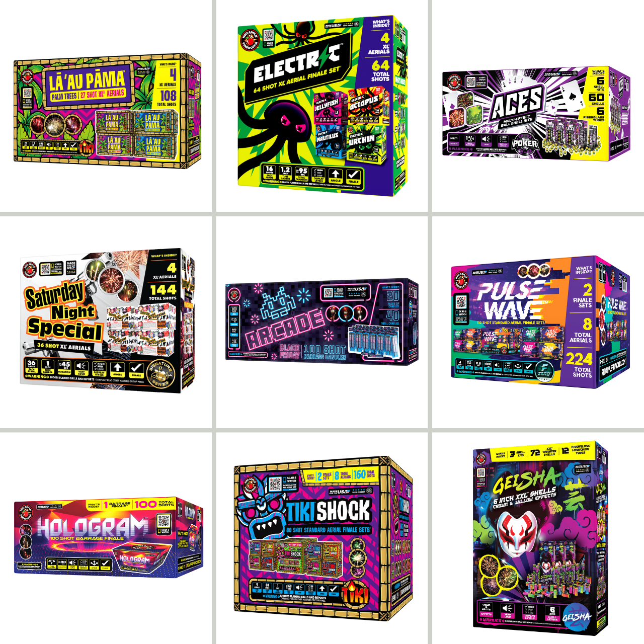 Midnight Mayhem™ Party Pallet Sampler®