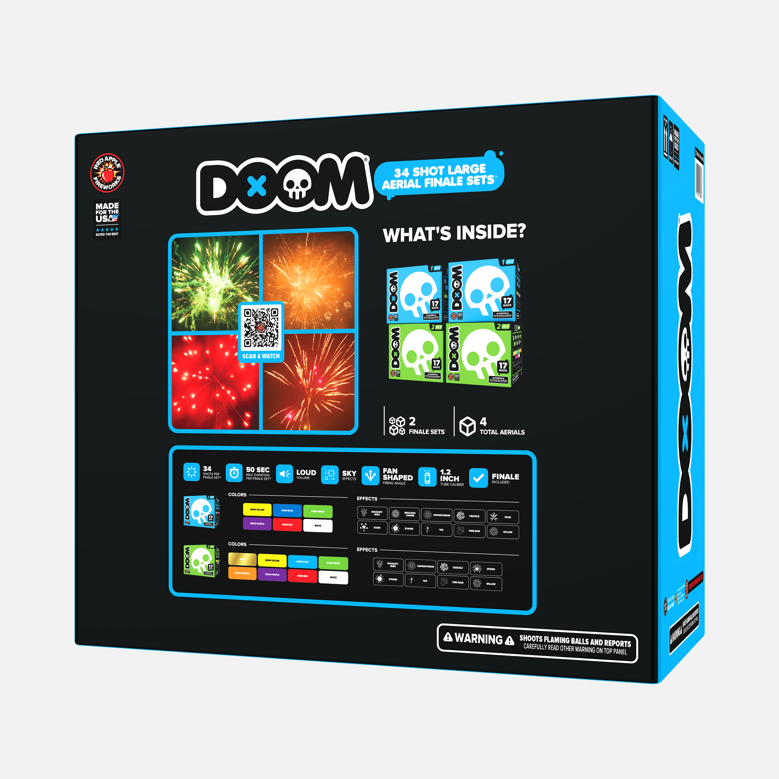DOOM® 34 Shot Large Aerial Finale Sets®