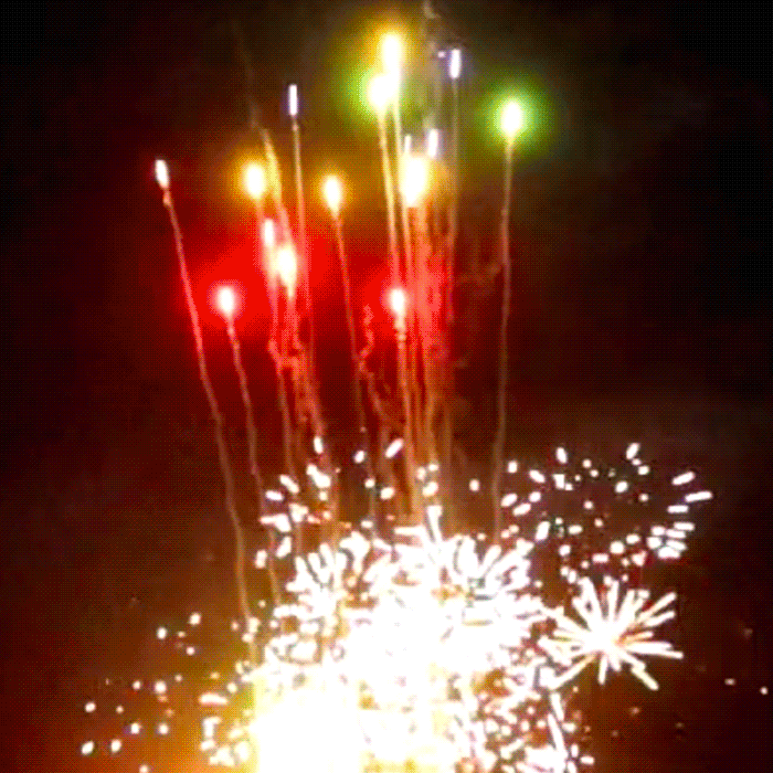 DOOM® Neon Chaos™ 196 Shots Standard Aerial Finale Sets®