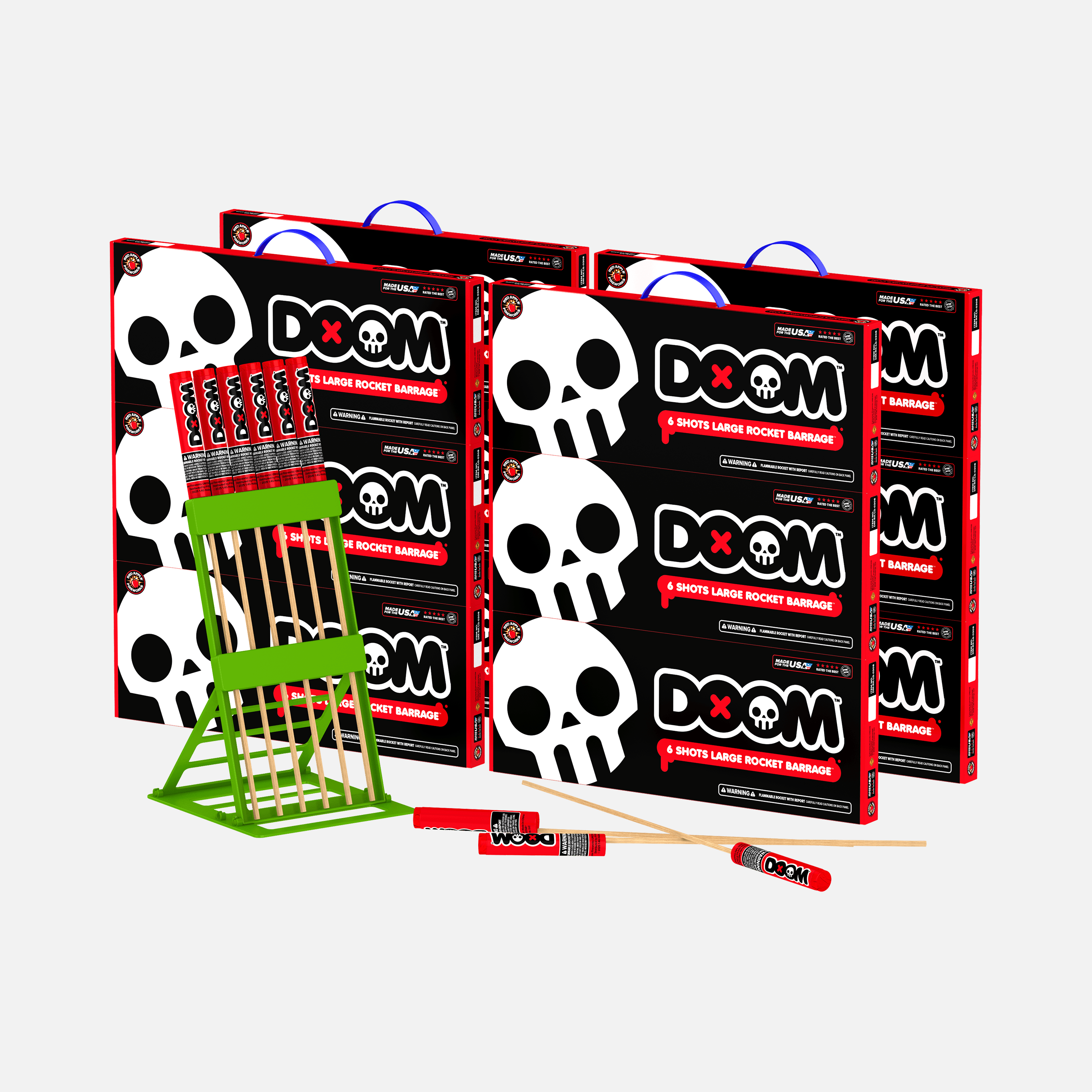 DOOM® 6 Shots Large Rocket Barrage™