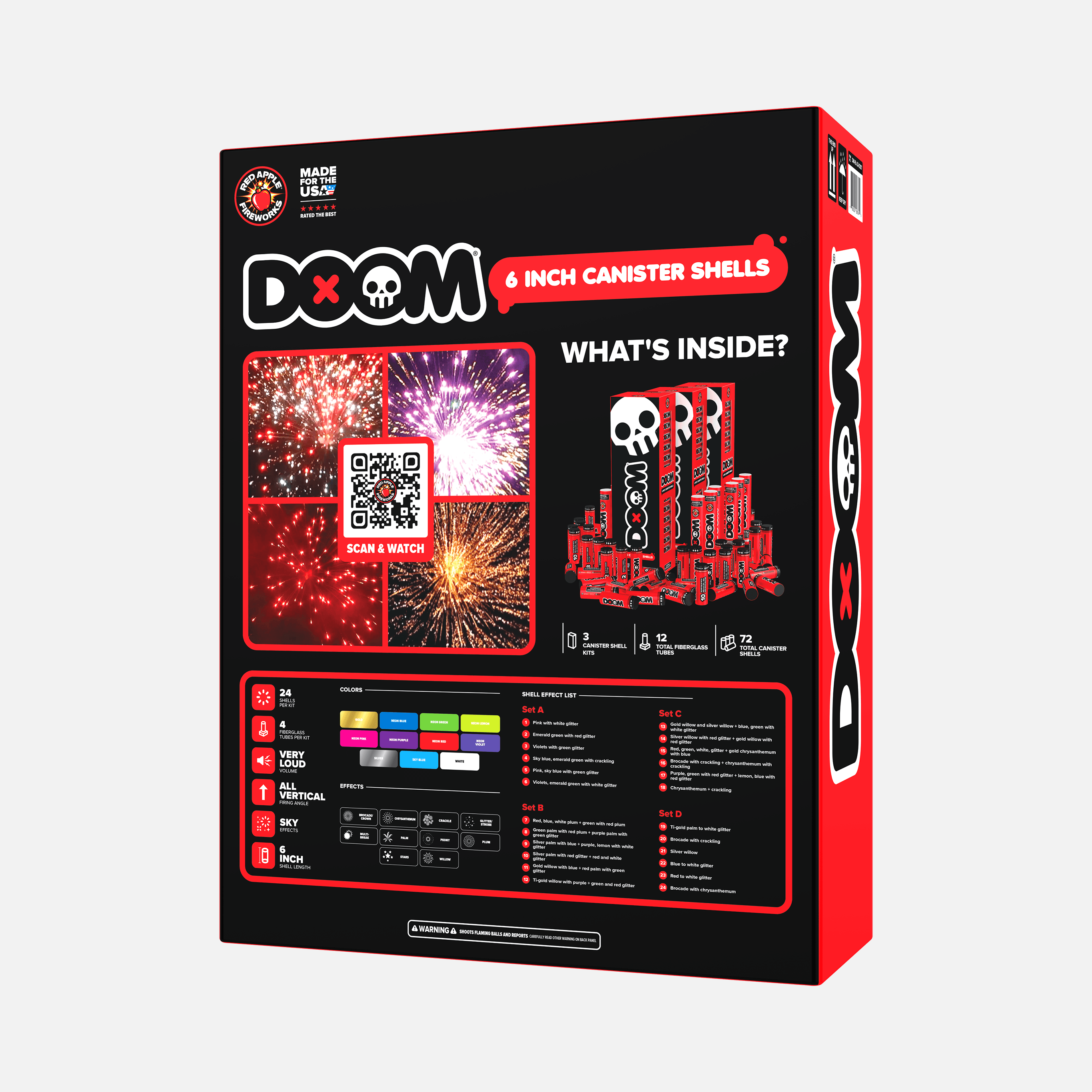 Shop DOOM® 6 Inch Canister Shells Online