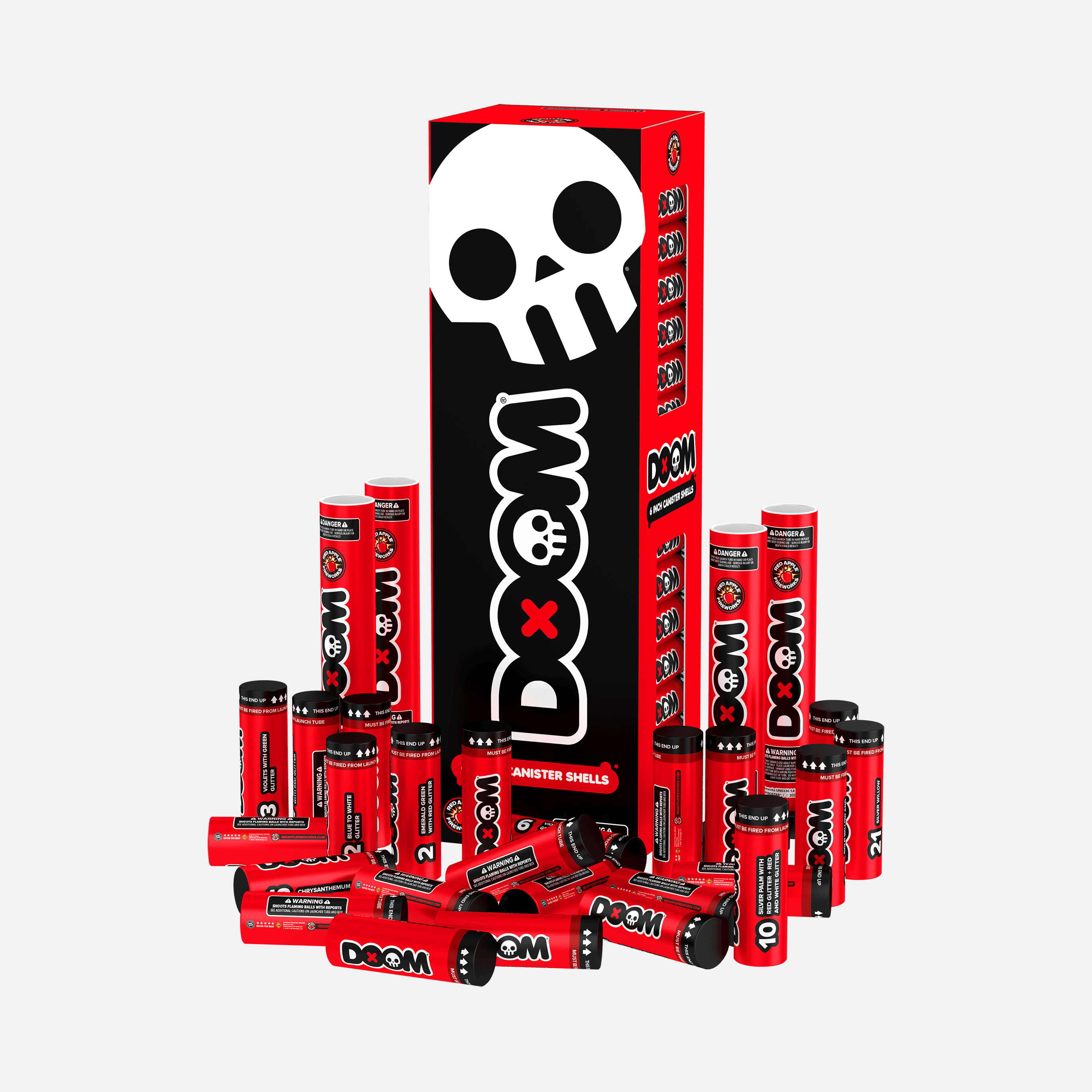 Shop DOOM® 6 Inch Canister Shells Online